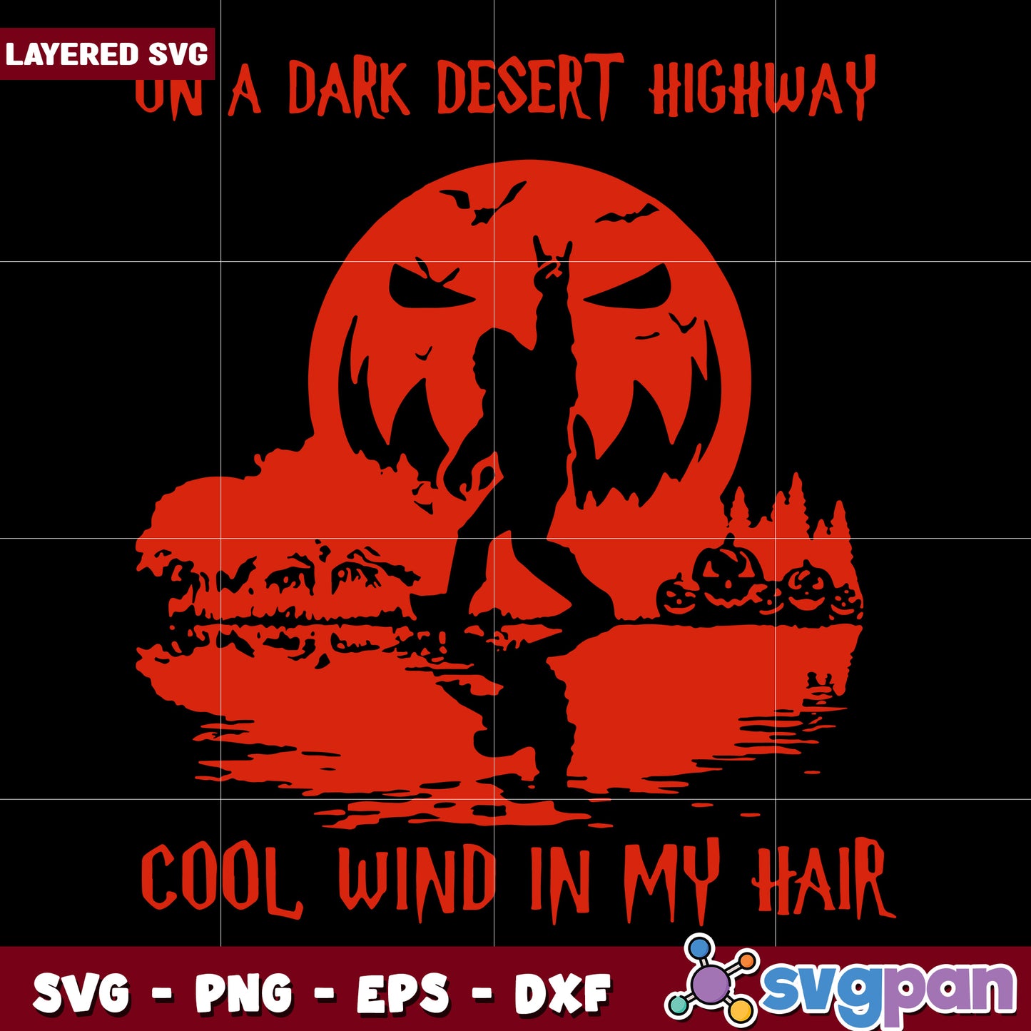 Halloween bigfoot svg, halloween svg, horror movies characters svg