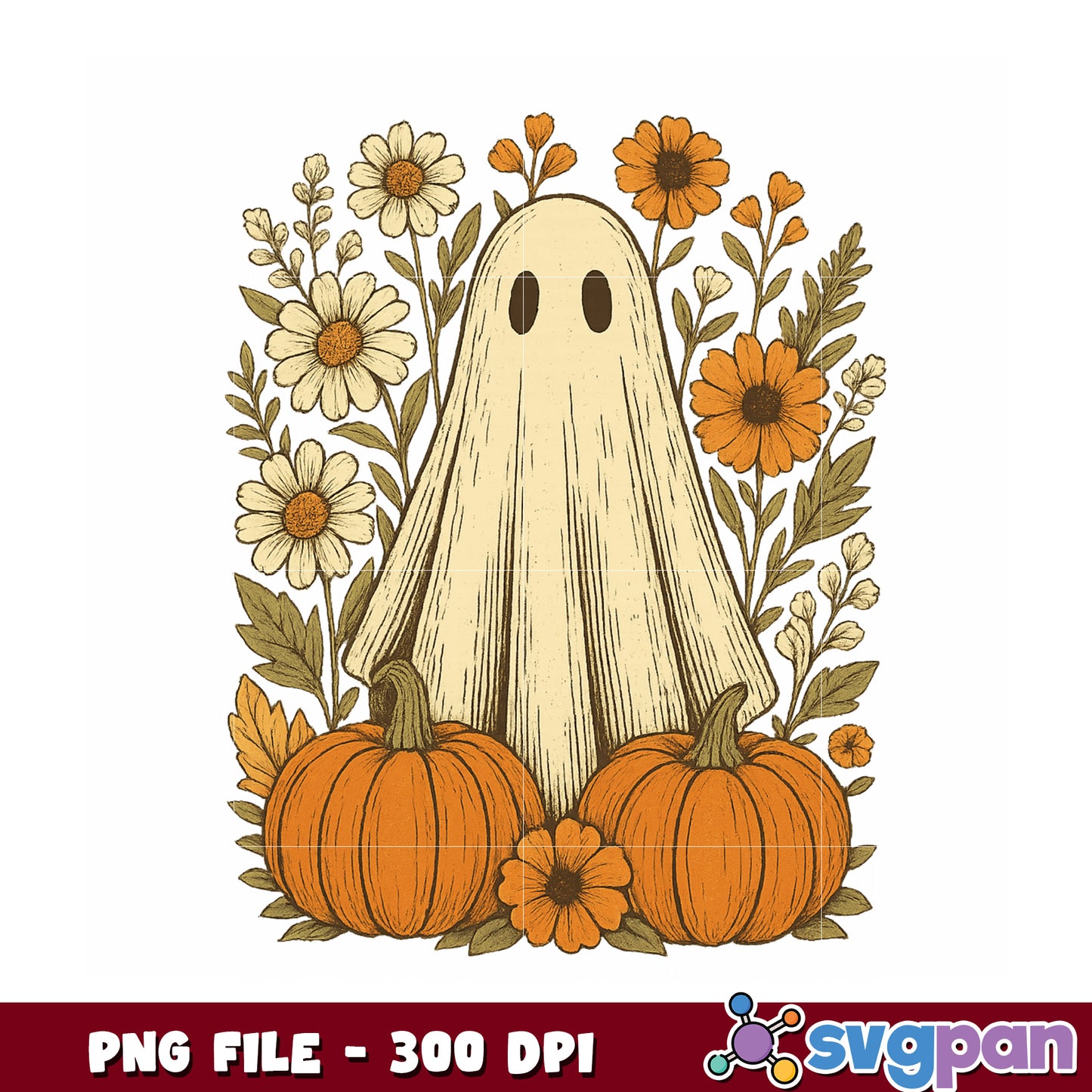 Halloween cute ghoul png, halloween season png, spooky halloween png