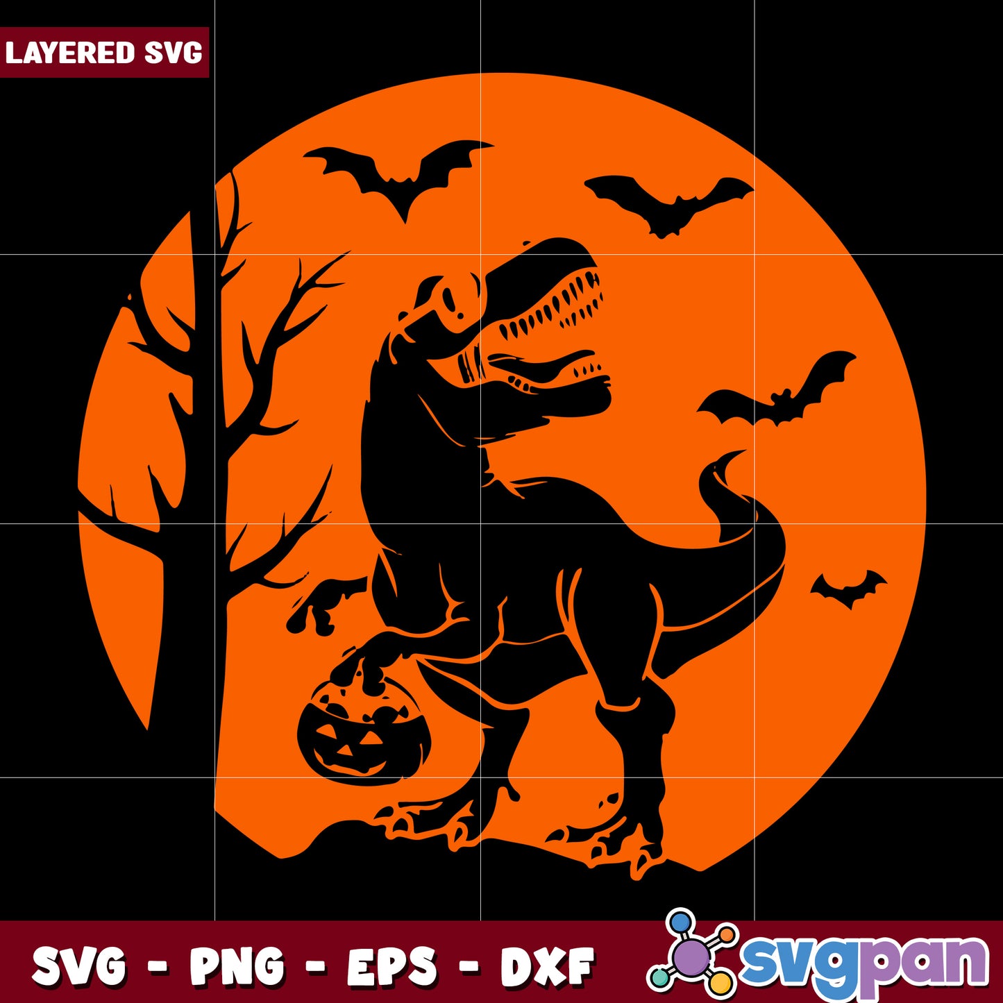 Halloween dinosaur svg, halloween svg, horror movies characters svg