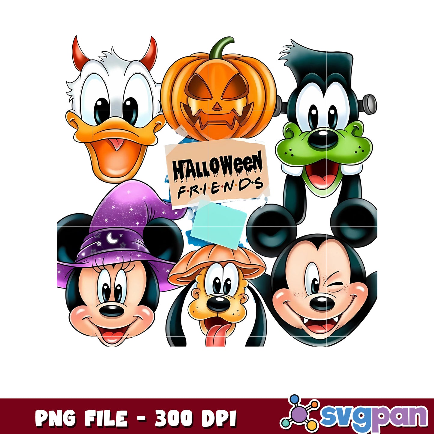 Halloween friends png, spirit halloween png, halloween season png