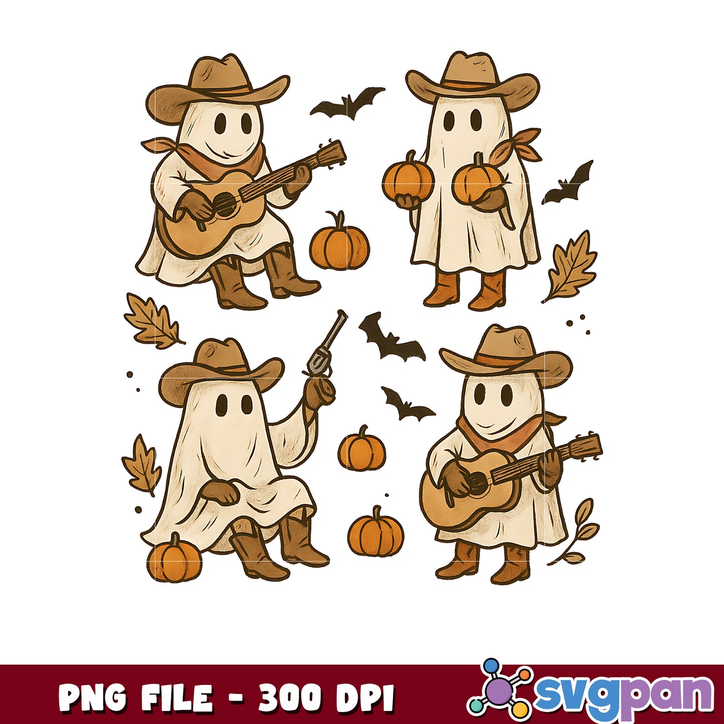 Halloween ghost design png, halloween ghost png, trick or treat png