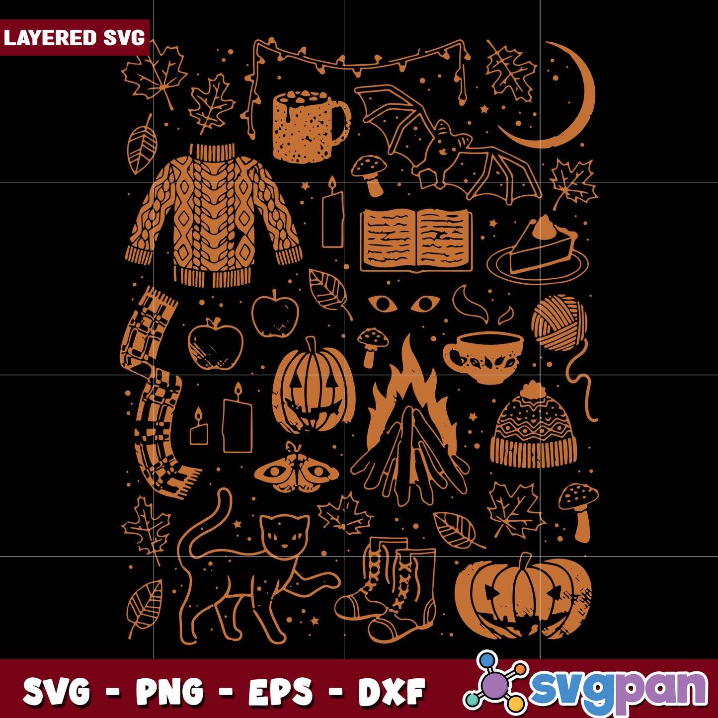 Halloween items svg, halloween movies svg, spirit halloween svg