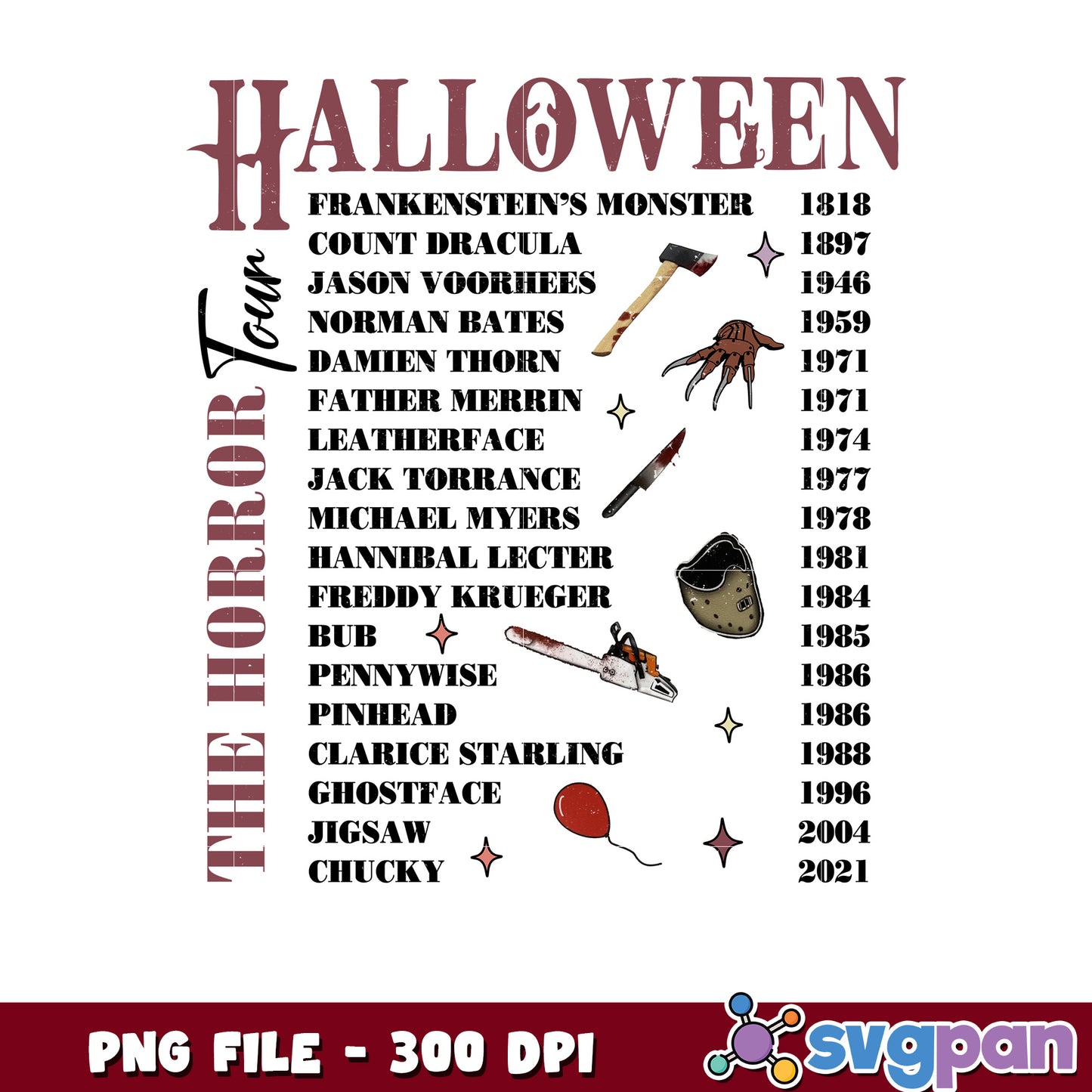Halloween list png, halloween decorations png, halloween costumes png