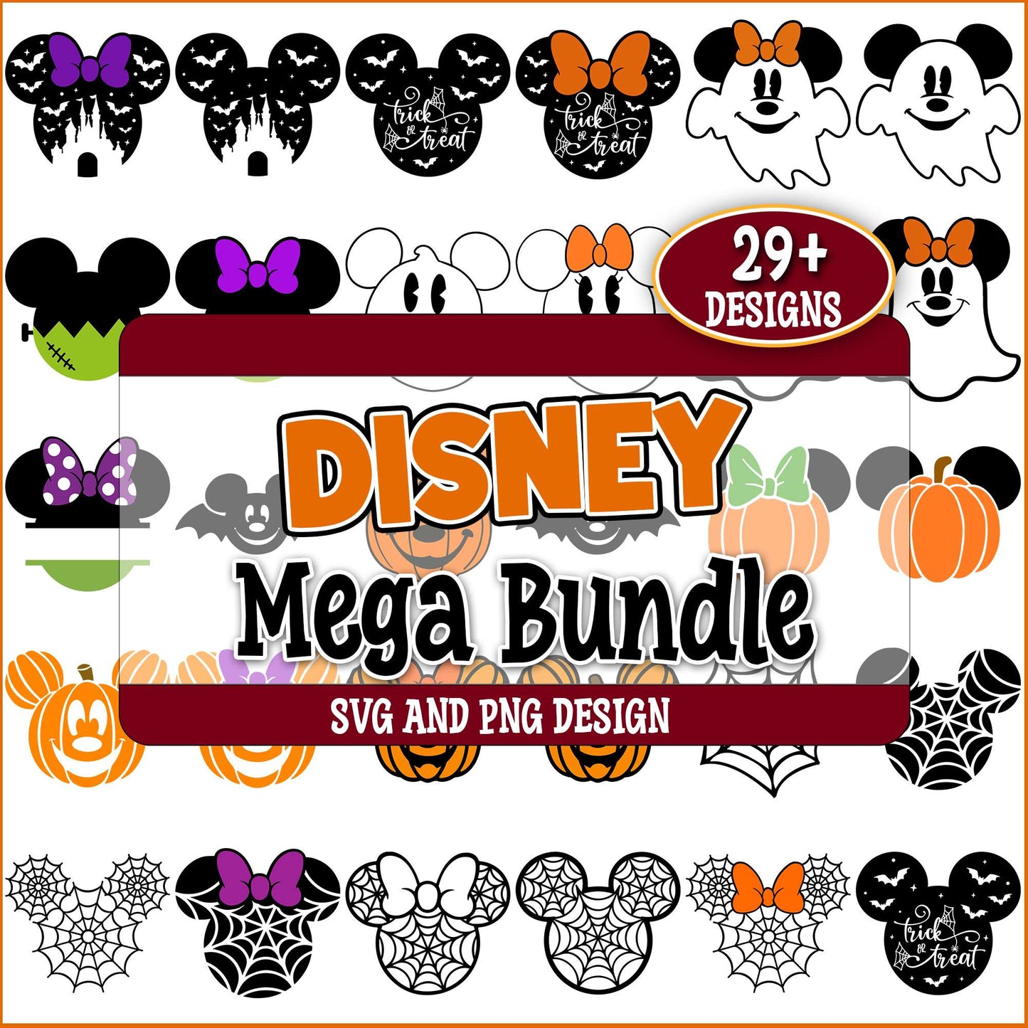 Halloween x mickey mouse svg bundle
