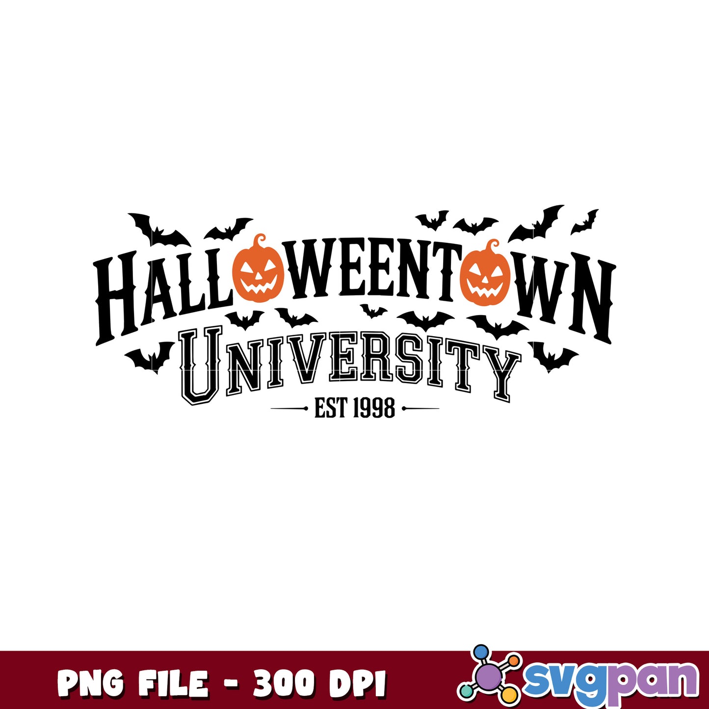 Halloween town university png, halloween candy png, halloween design png