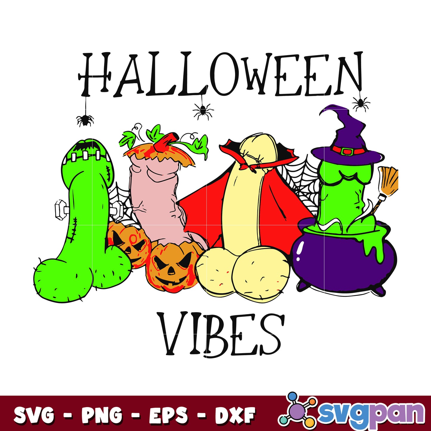 Halloween vibes svg