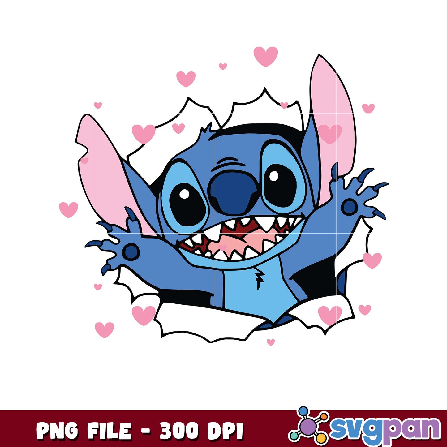 Happy Cartoon Character PNG File, Perfect for Crafts or Decor