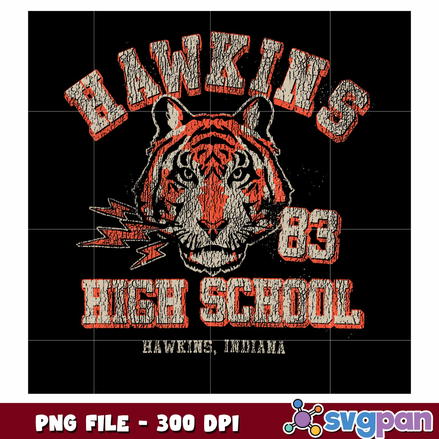 High school hawkins png, netflix horror png png, stranger things logo png