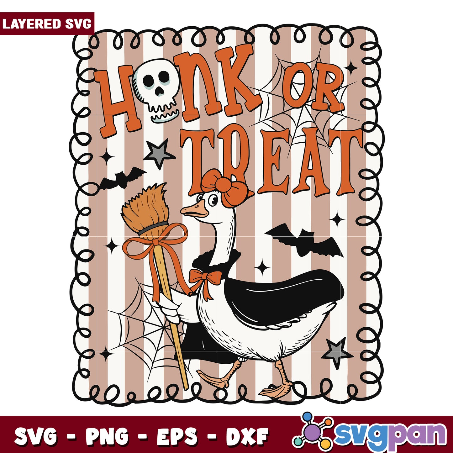 Honk or treat svg, spooky season svg, halloween vacation svg (2)