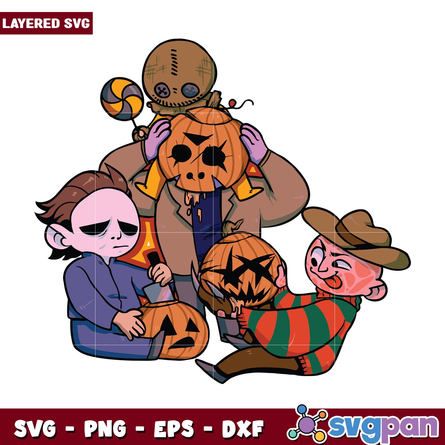 Horro movies halloween svg, halloween toys svg, halloween vacation svg