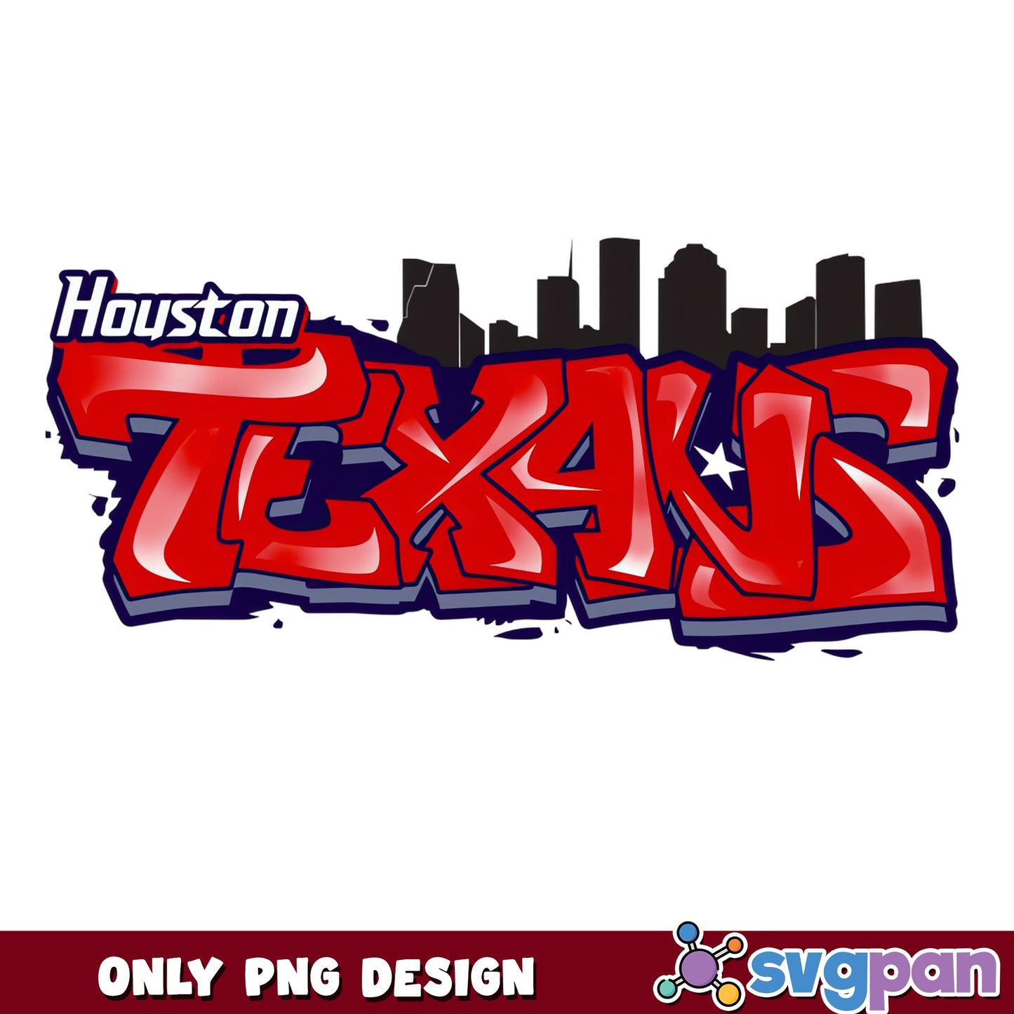 Houston Texans Graffiti PNG, Football Team PNG, NFL PNG