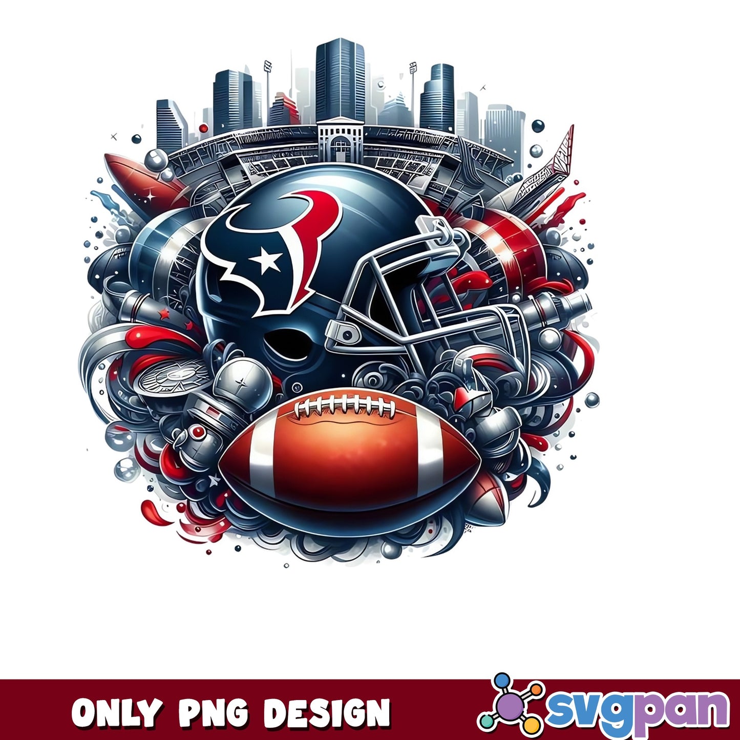 Houston Texans NFL Football PNG, Texans Helmet PNG, Football PNG