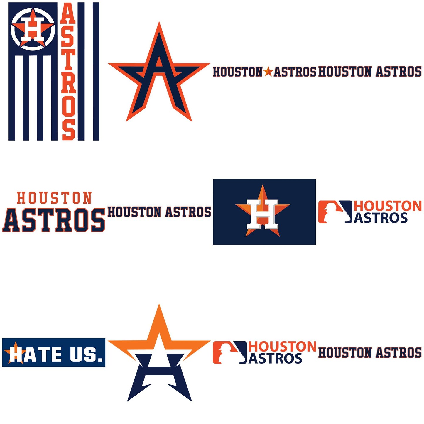 Houston astros logo svg bundle, houston astros svg, houston astros roster svg