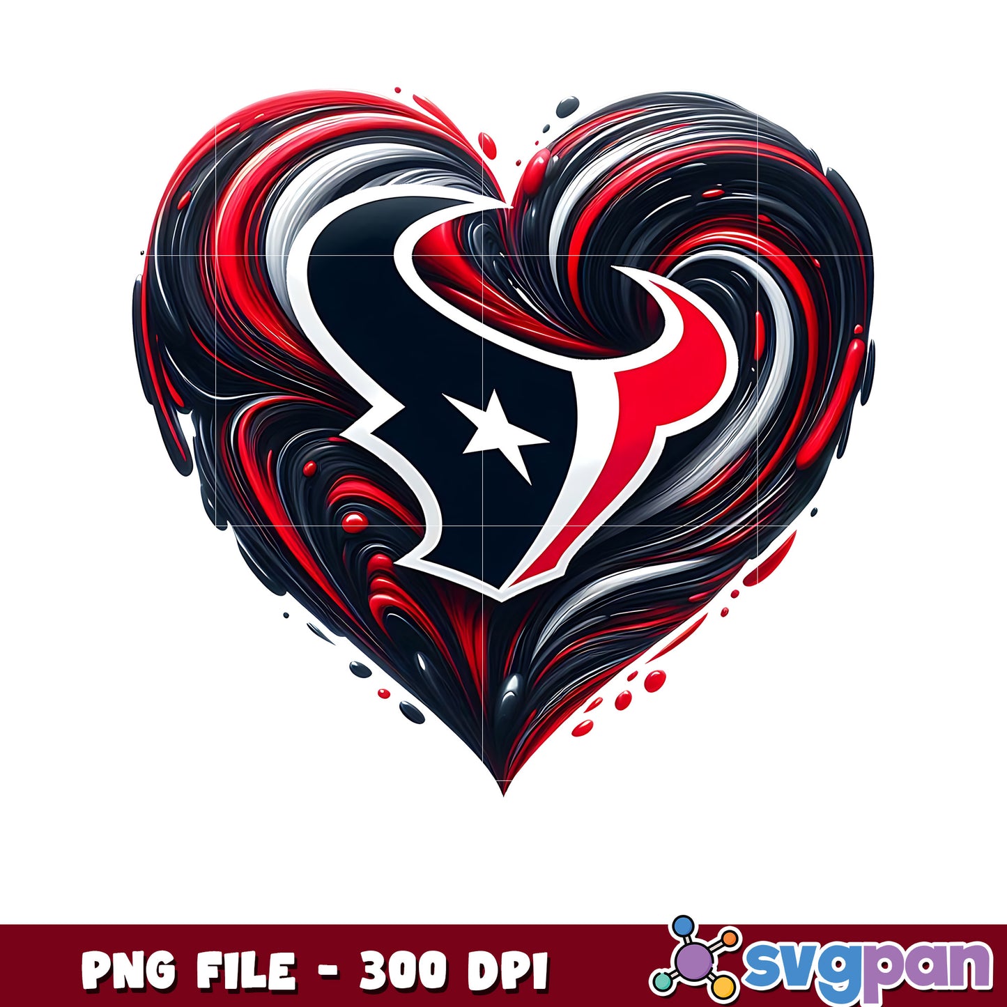 Houston texans heart png, nfl reddit png, nfl network png
