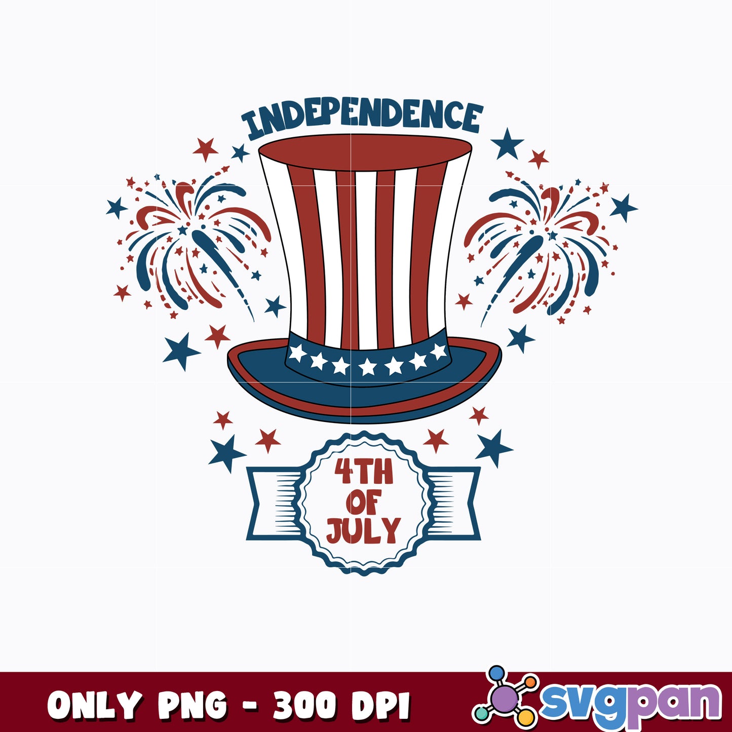 Independence 4th of July png