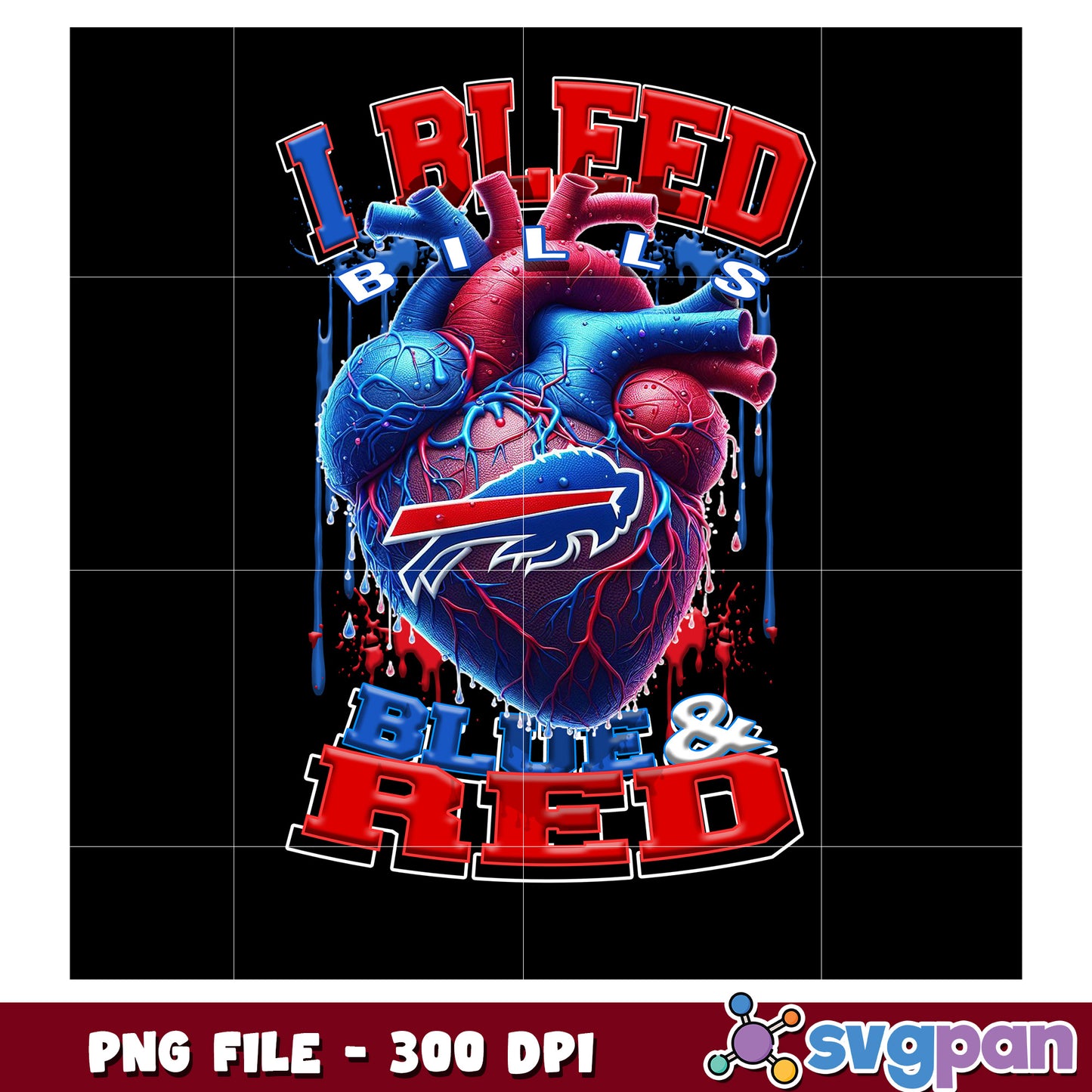 I bleed bills blue and red png, nft teams 2025 png, nfl games today png
