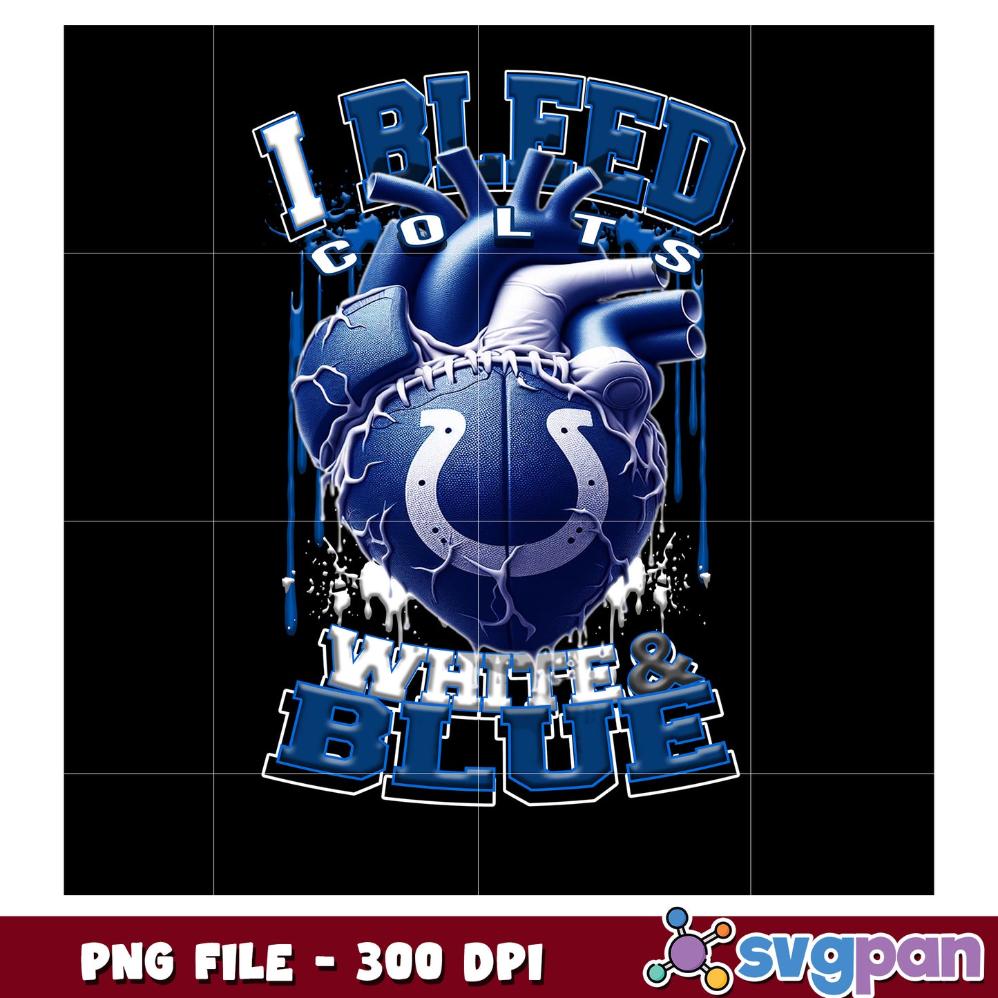 I bleed colts white and blue png, nft teams 2025 png, nfl games today png