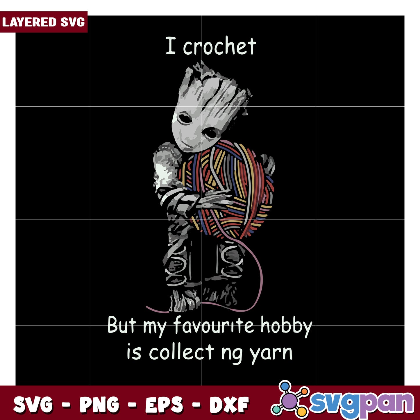 I crochet design for crafters, perfect for yarn lovers' gifts