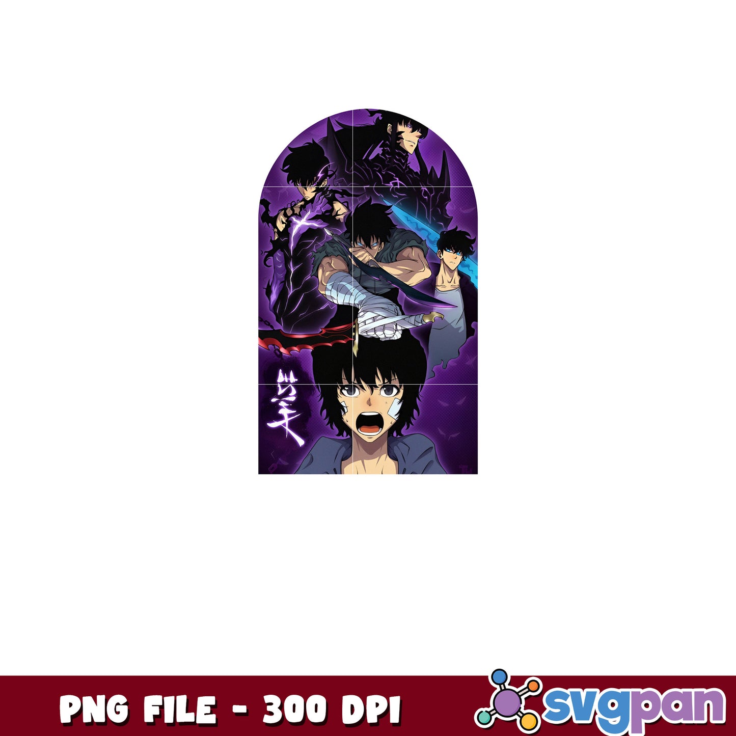 I level up alone png, webtoon anime png, anime 2025 png