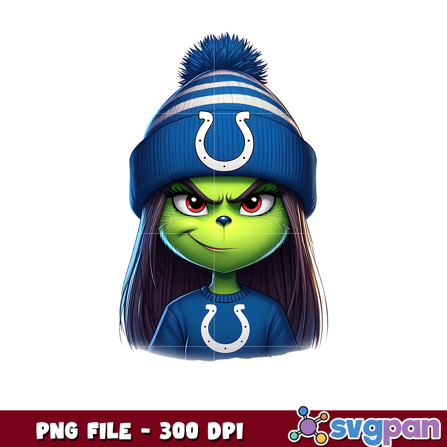 Indianapolis colts girl grinch png, nfl playoffs png, nfl football png