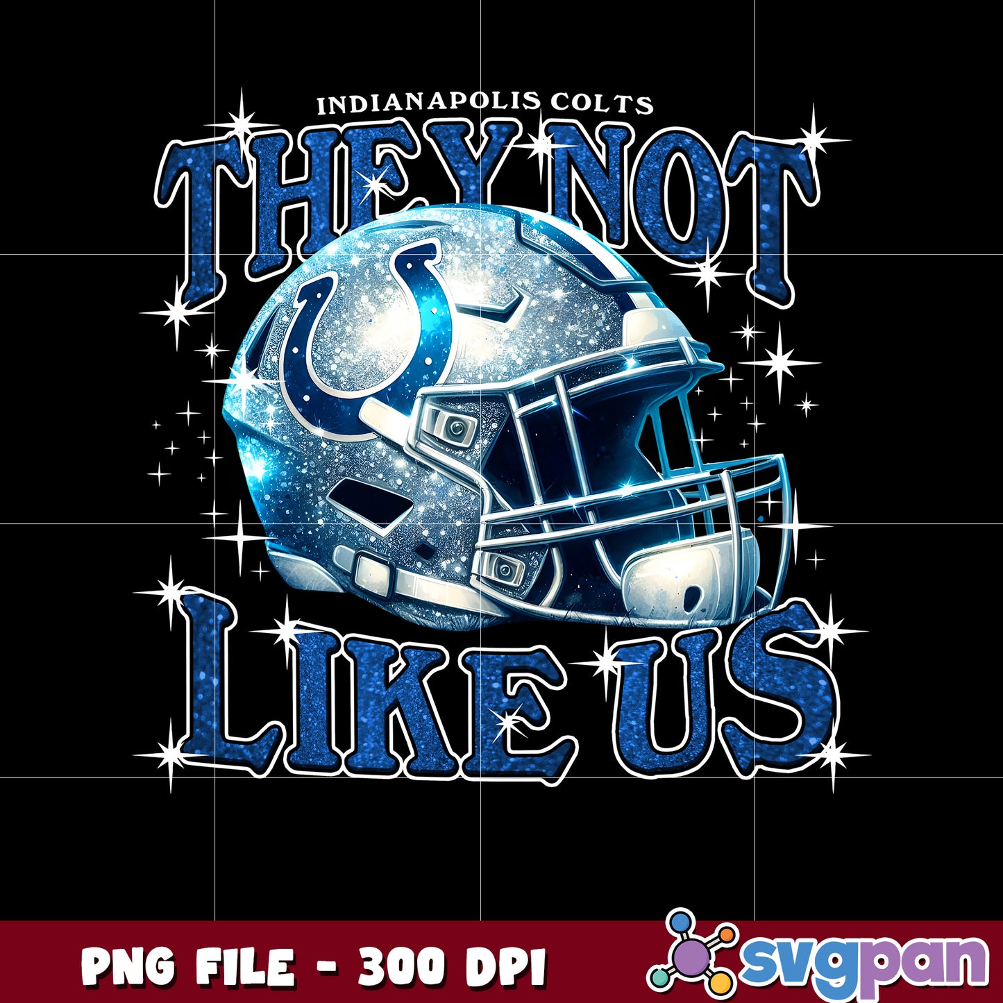 Indianapolis colts they not like us helmet design png, american rugby png, nfl teams png