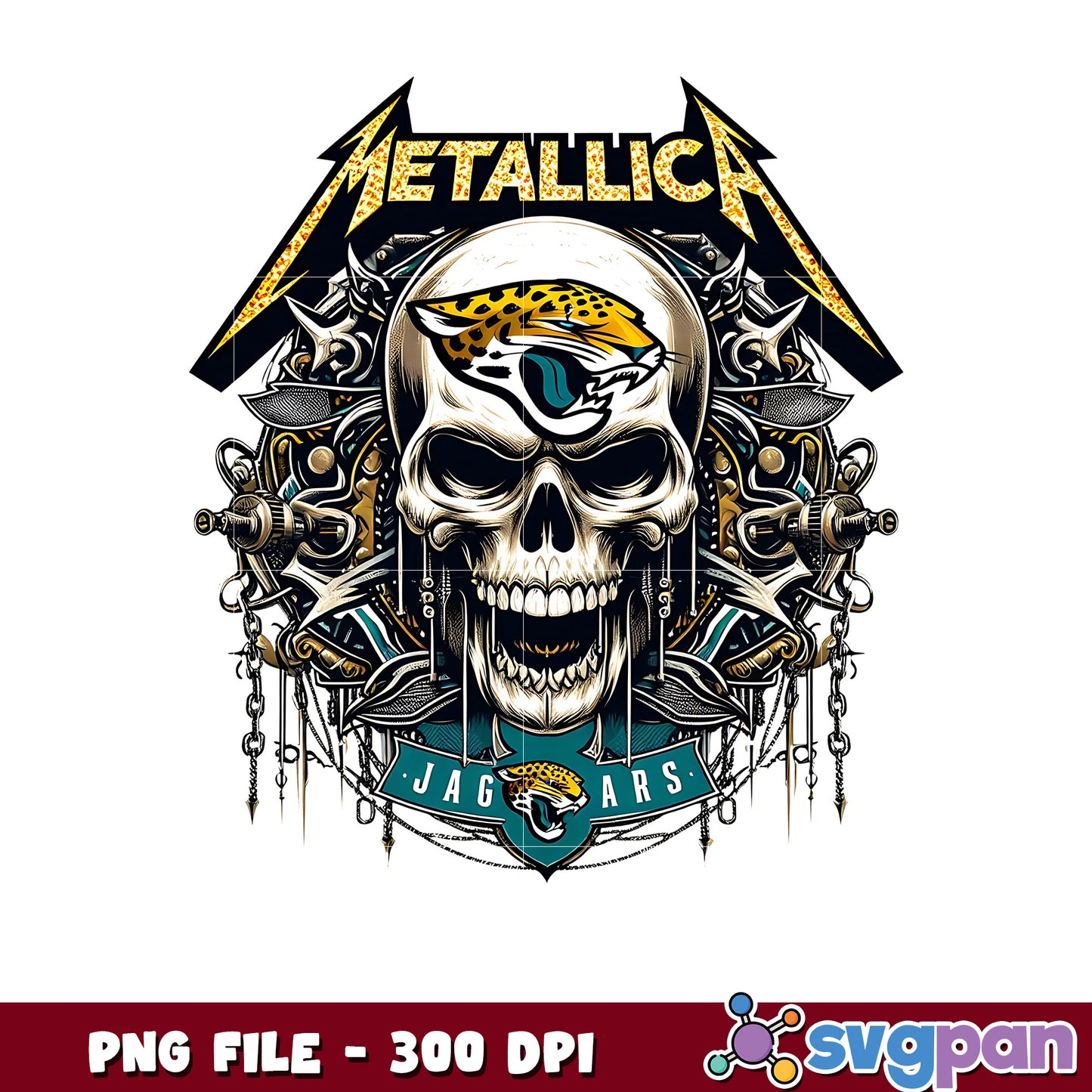 Jacksonville jaguars metallic png, nfl scores png, nfl jaguars png