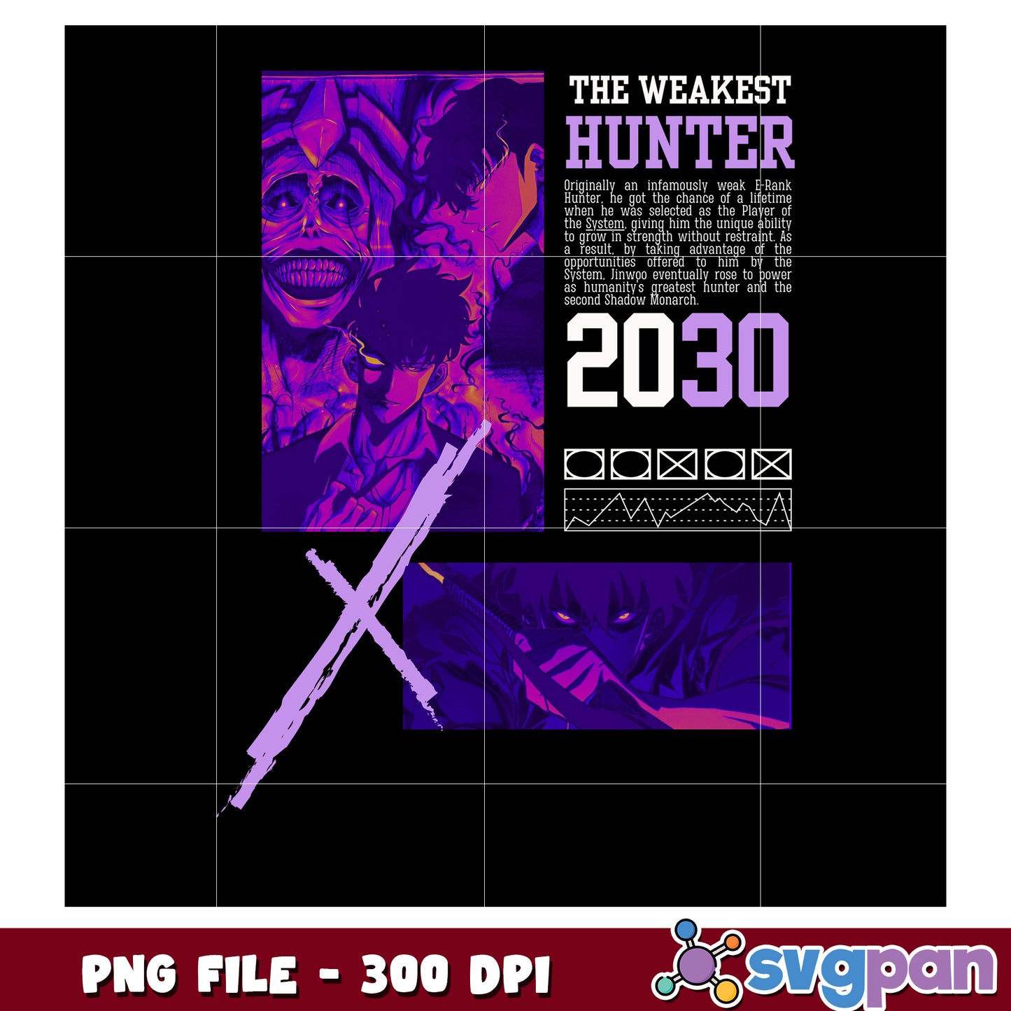 Jiwoo hunter 30 png, shadow monarch png, solo leveling anime png