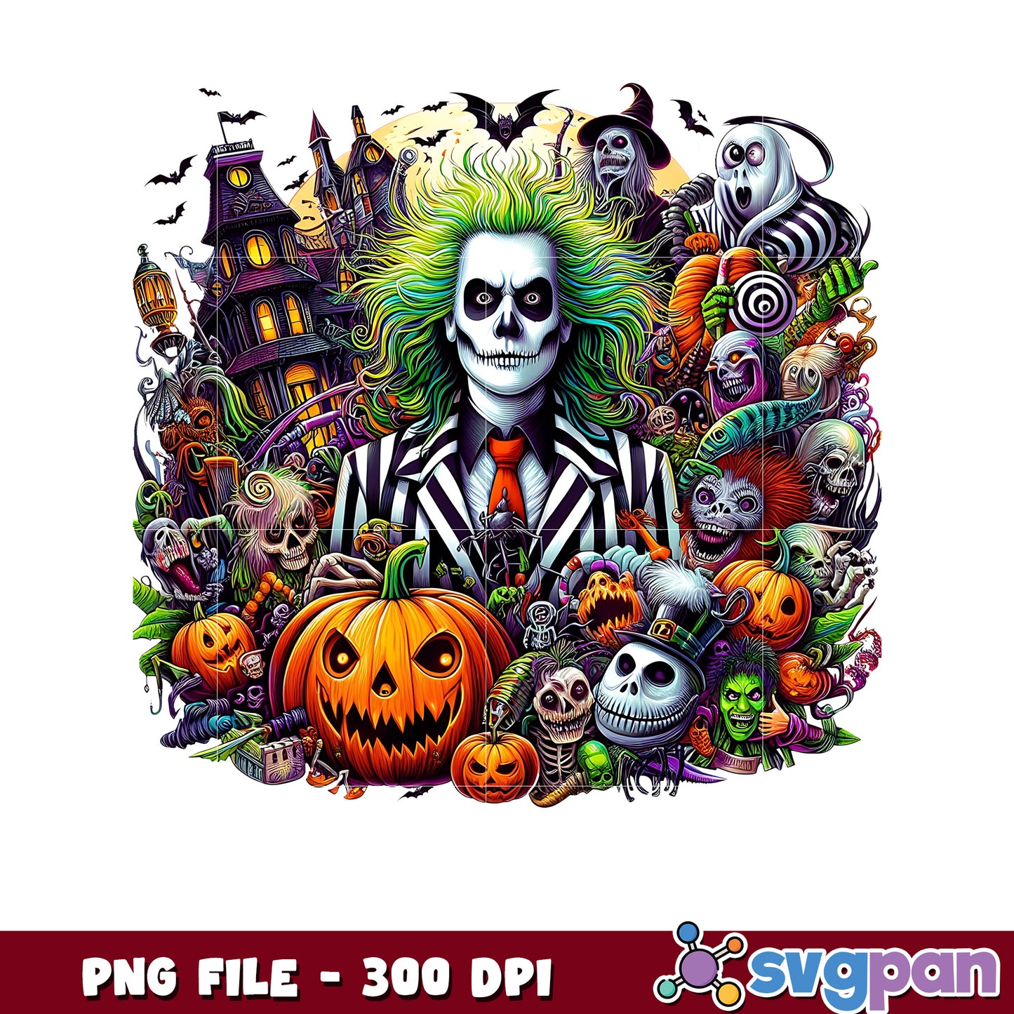 Joker halloween pumpkins design png, trick or treat png, halloween holiday png