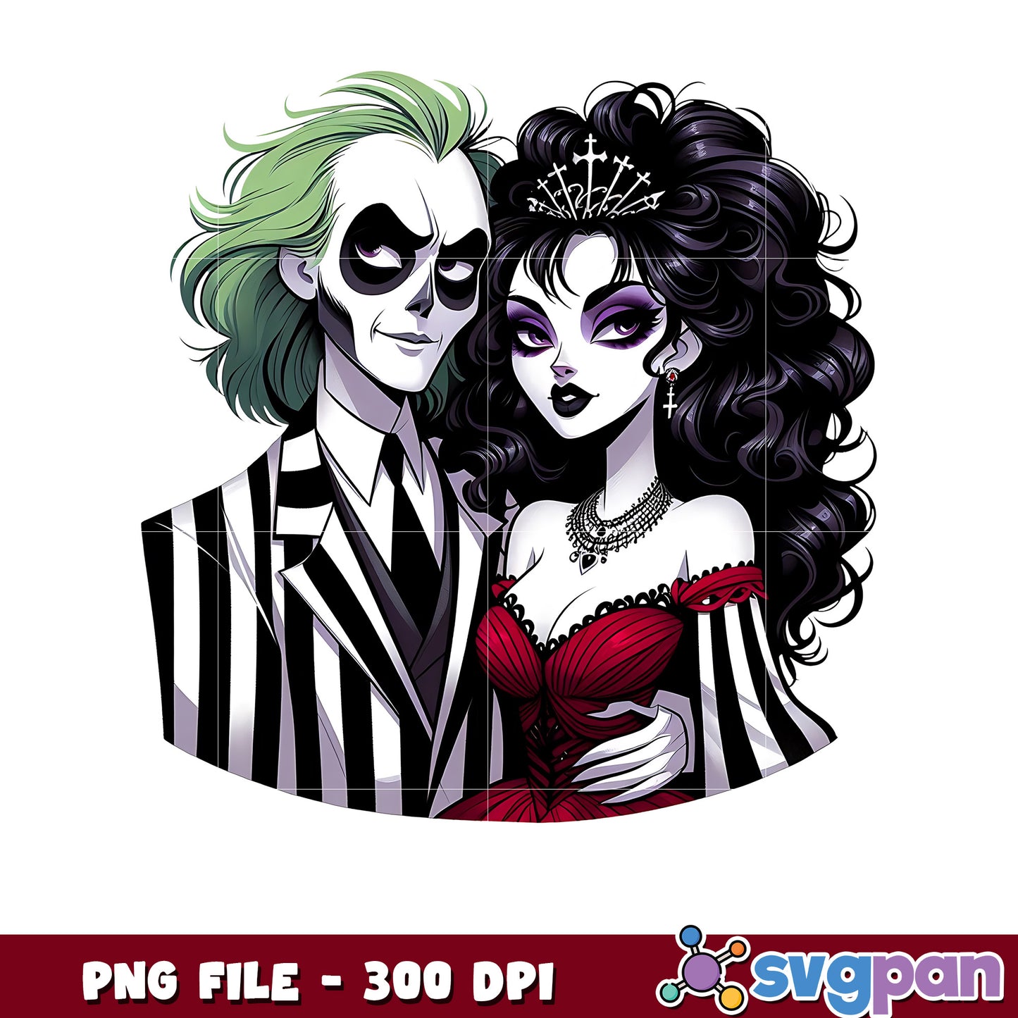 Joker love harley png, horror movie characters png, halloween movies png
