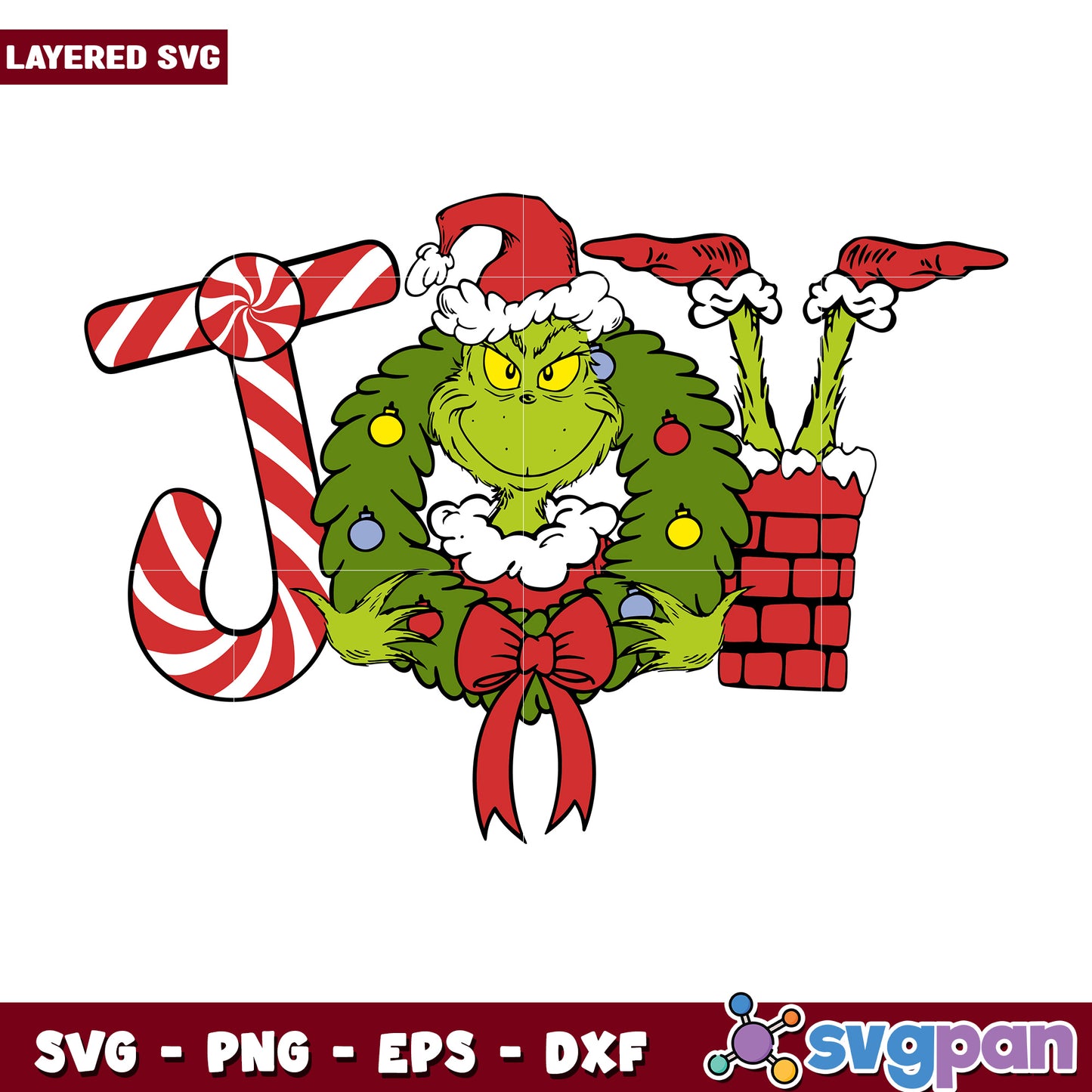 Joy grinch svg, disney charatcers svg, christmas cartoon svg