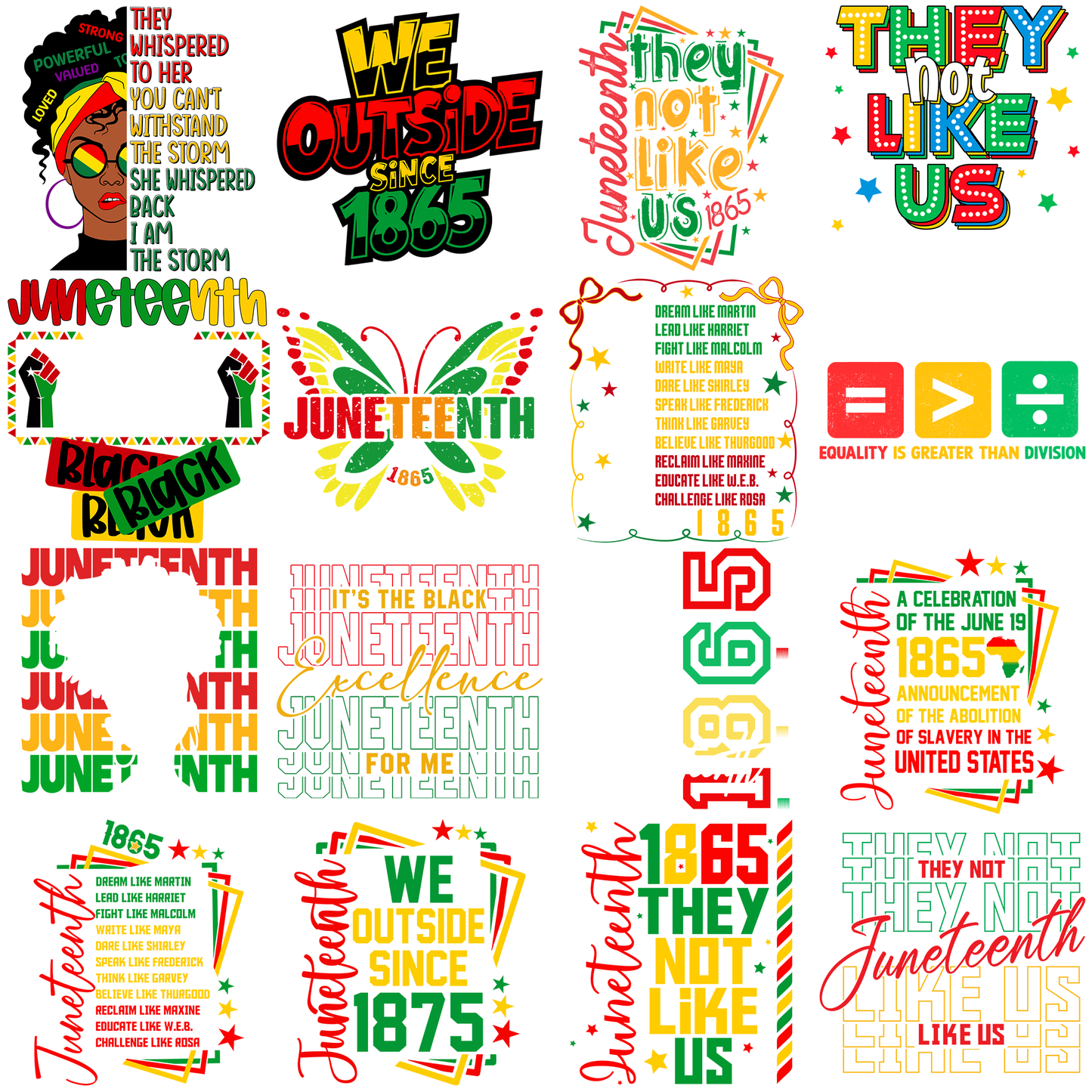 Juneteenth png bundle, juneteeth 2024 png, juneteeth 2025 png