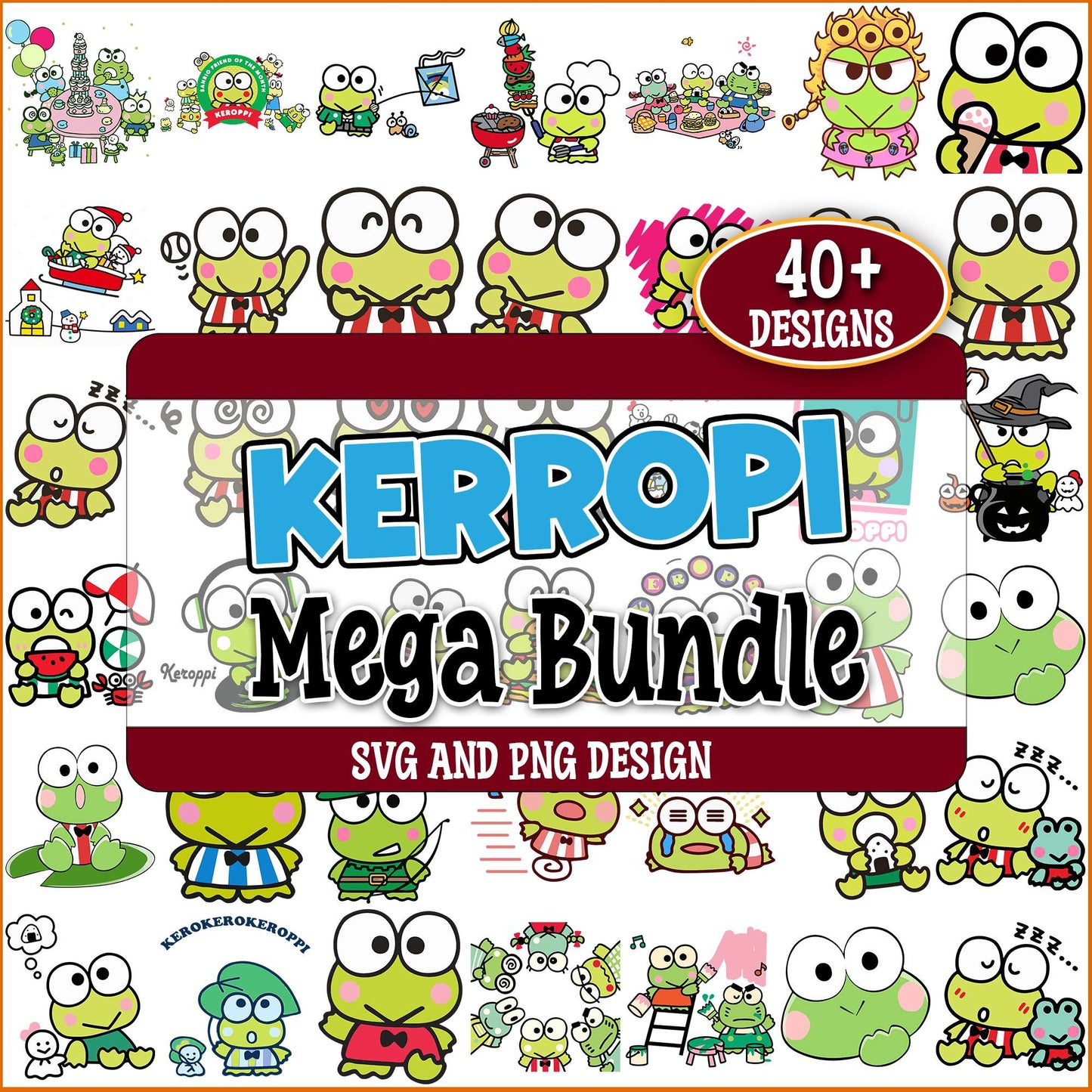 Kerropi design svg bundle