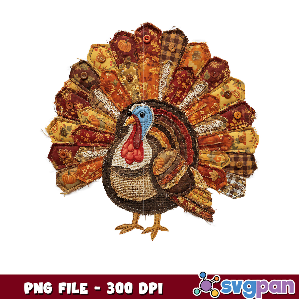 Knitted turkey png, thanksgiving png, turkey png