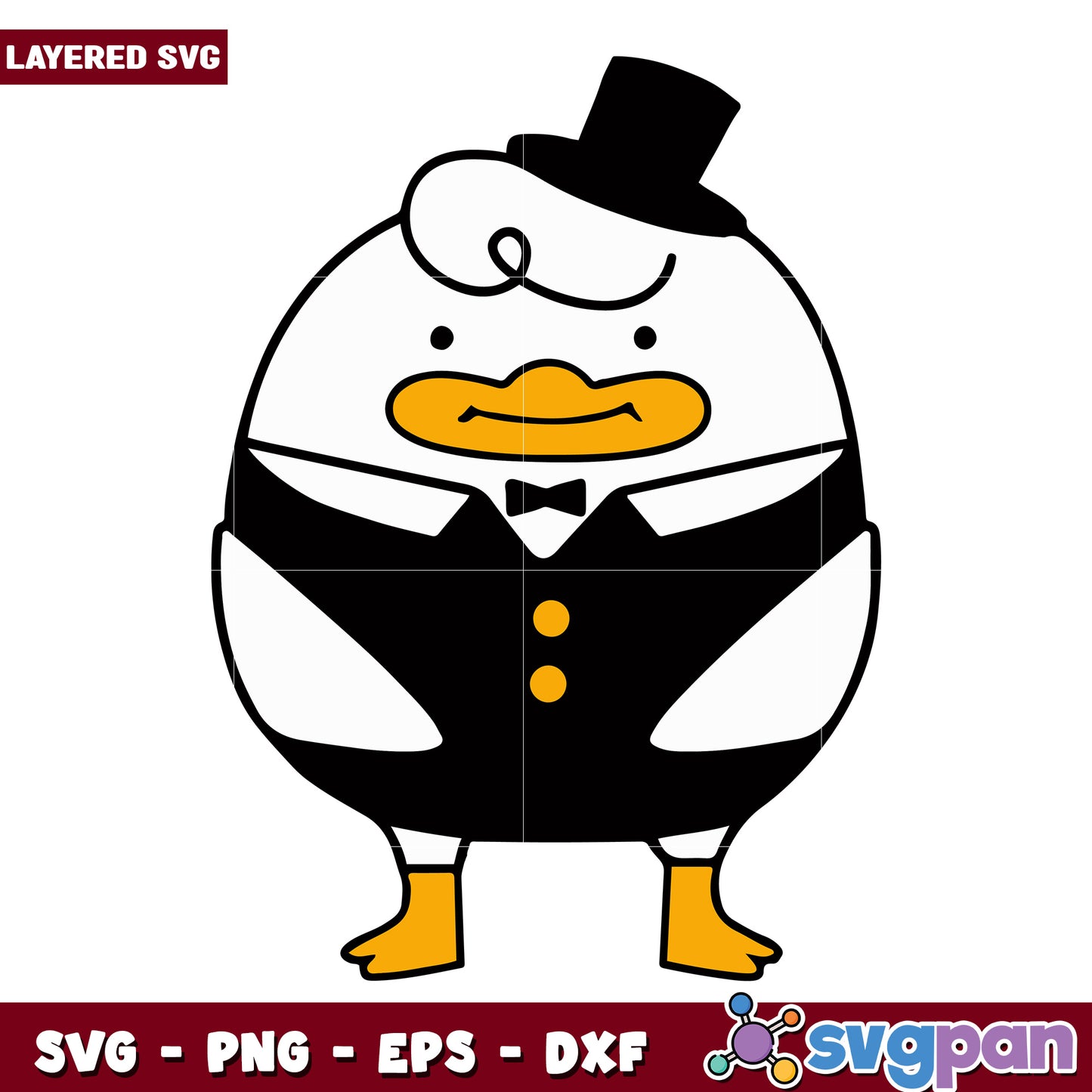 Kpop hunters goofy bird svg
