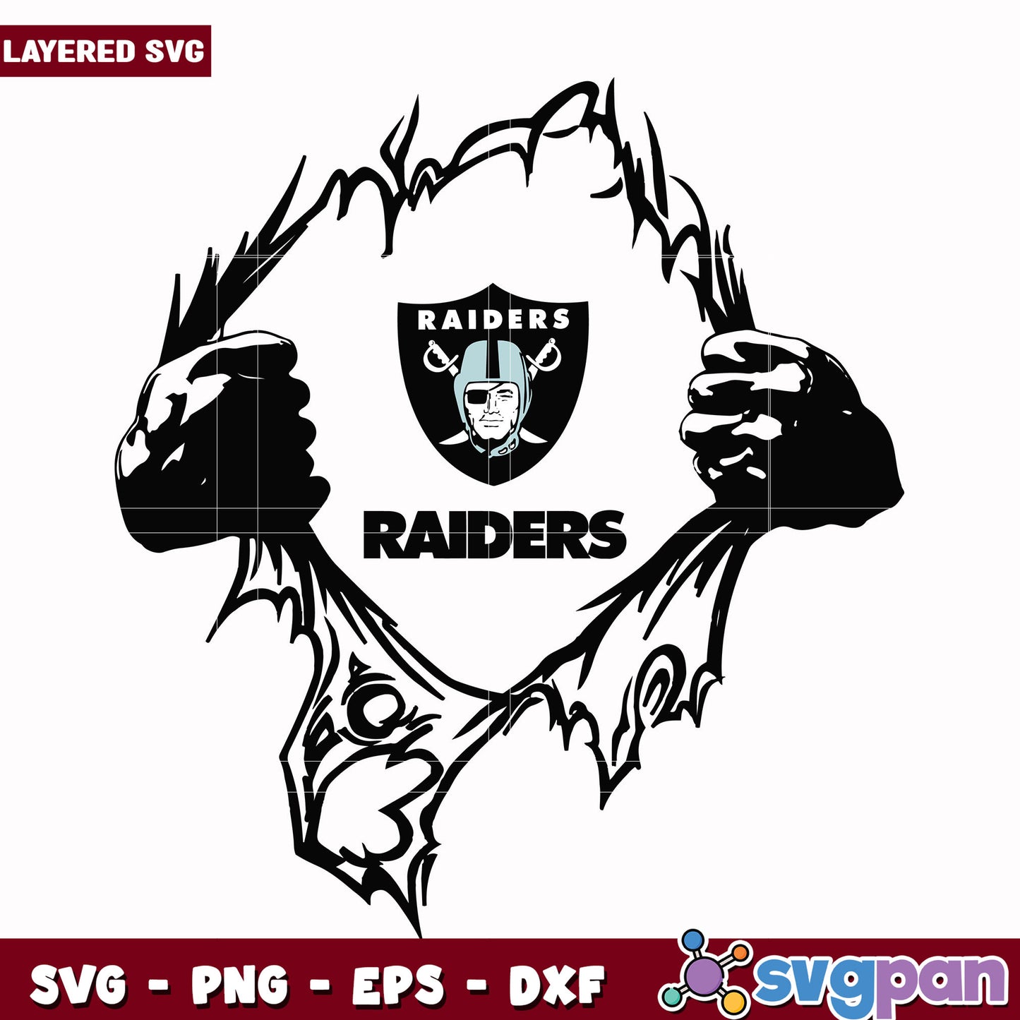 Las Vegas Raiders superman logo svg, nfl standings svg, nfl playoff svg