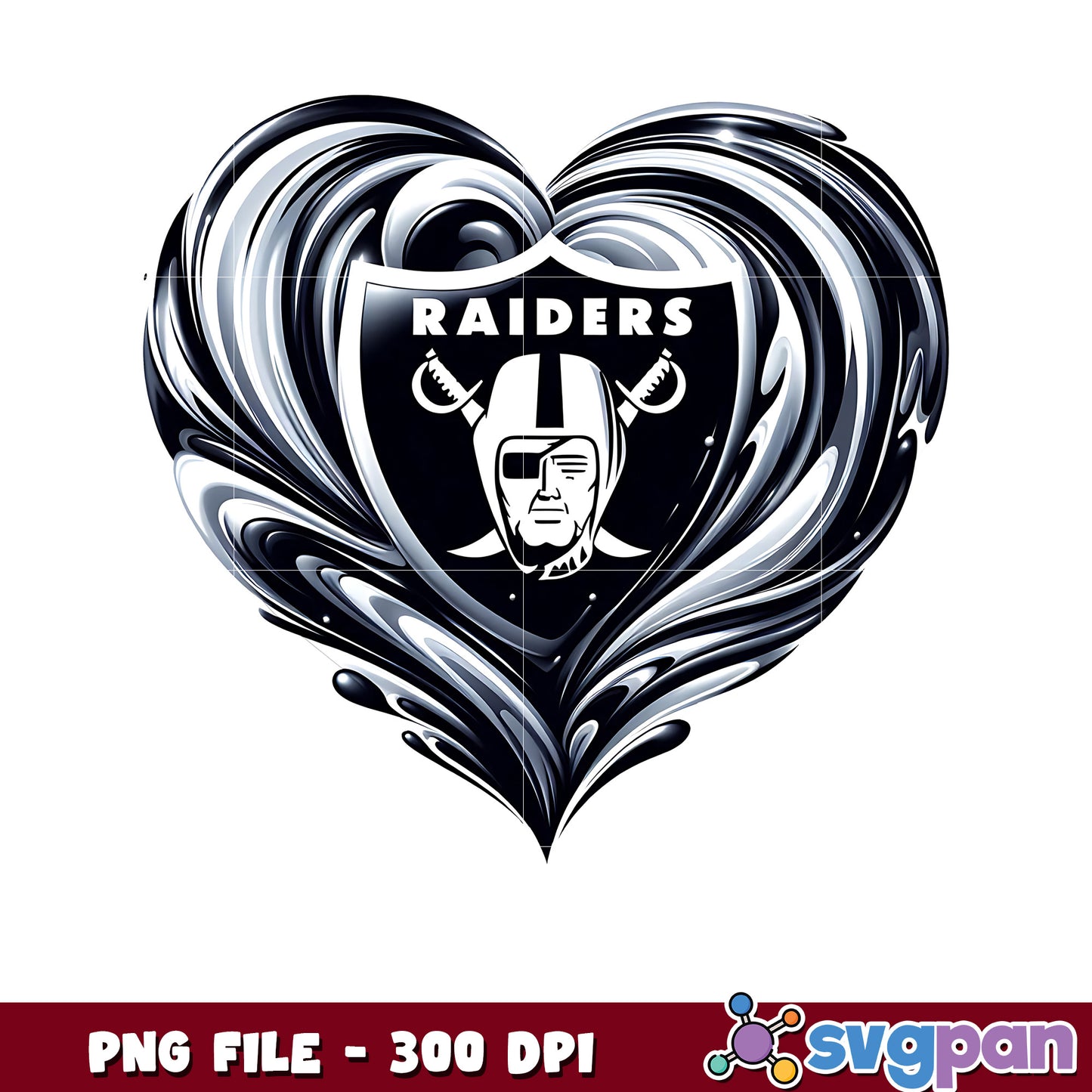 Las vegas raiders heart png, nfl reddit png, nfl network png