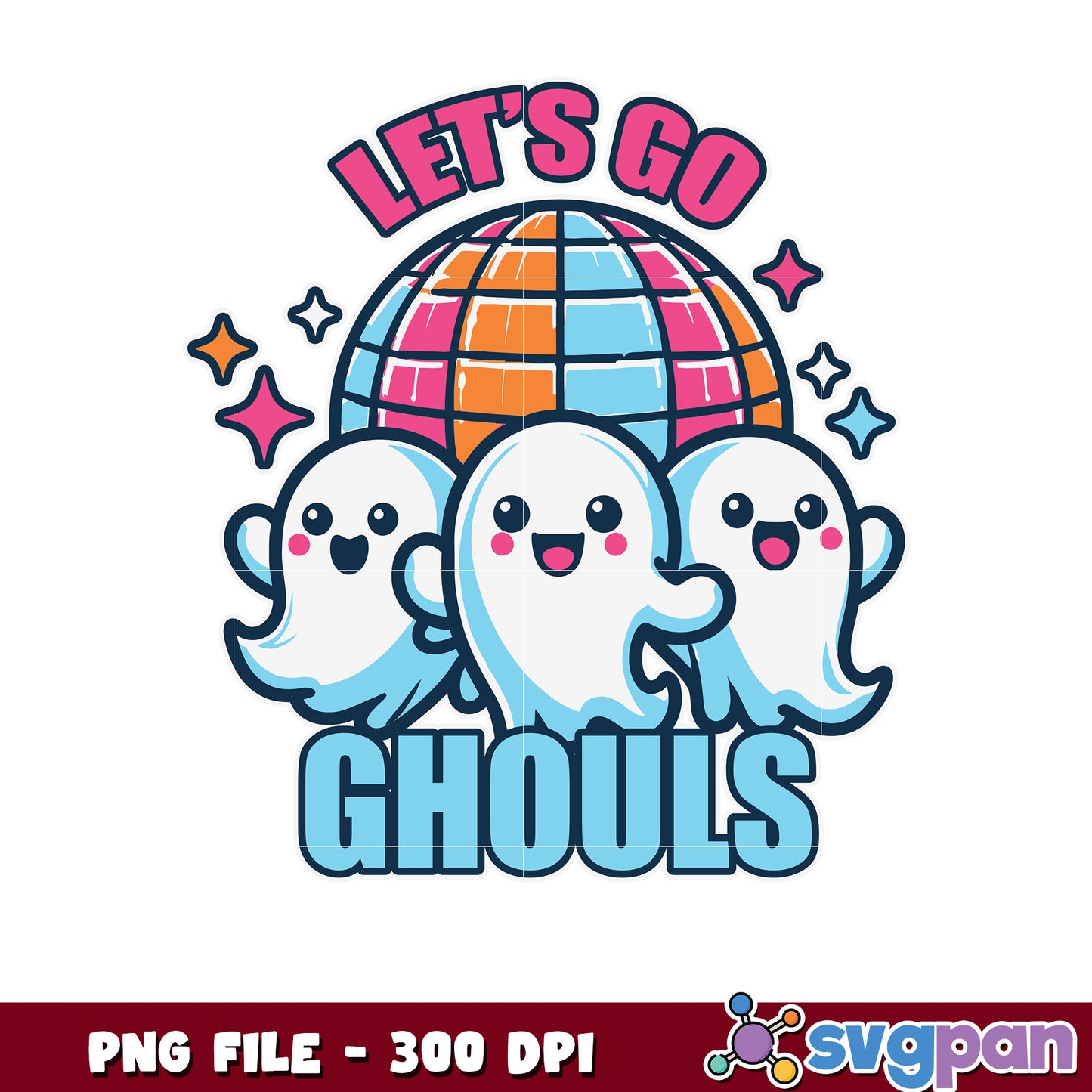 Let's go ghouls png, greatest time of the year png, halloween fall png