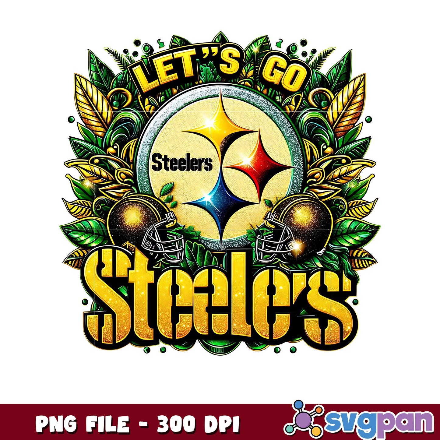 Let's go steelers png, nfl teams png, national football league png