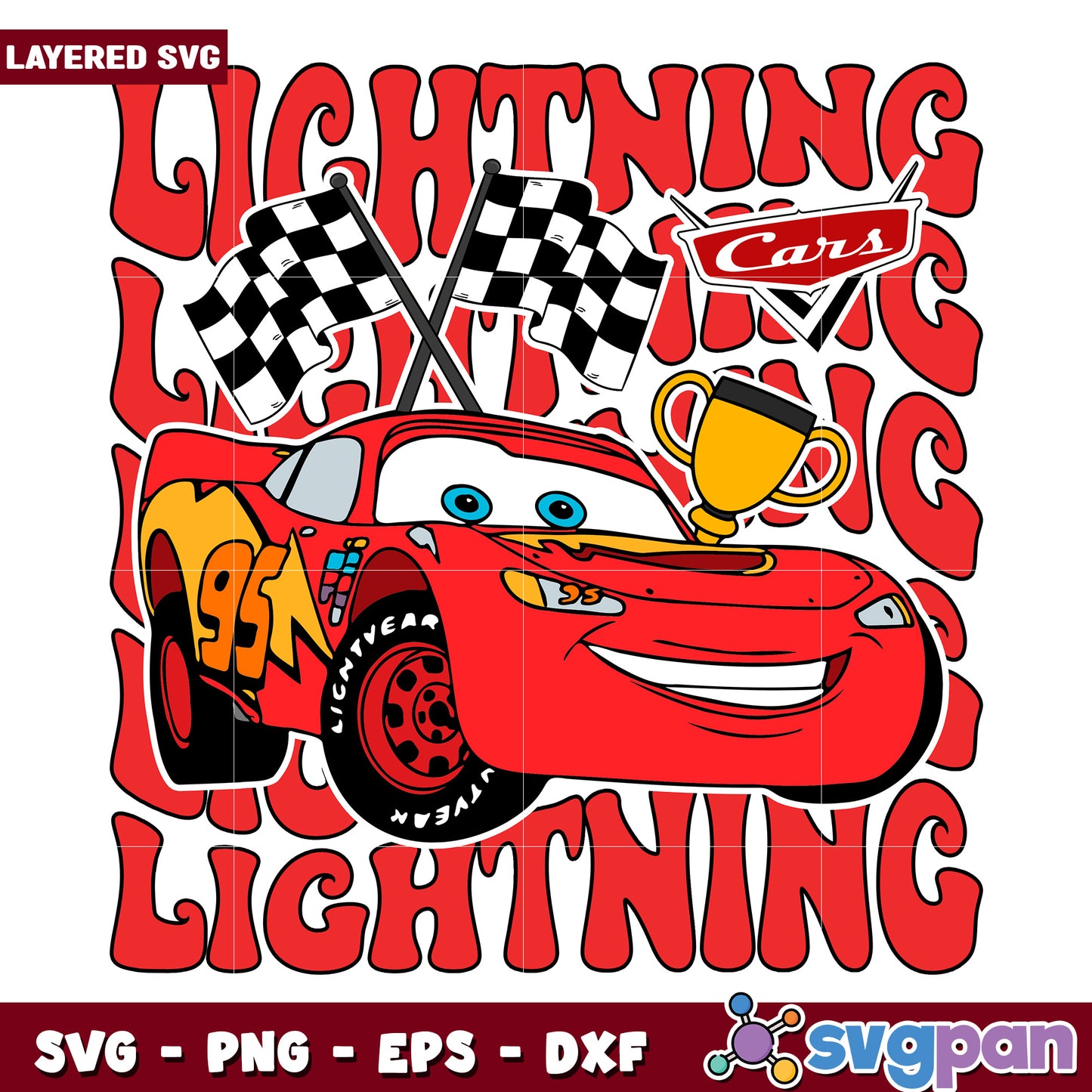 Lightning mc queen cars design png, cars movie png, cars characters png