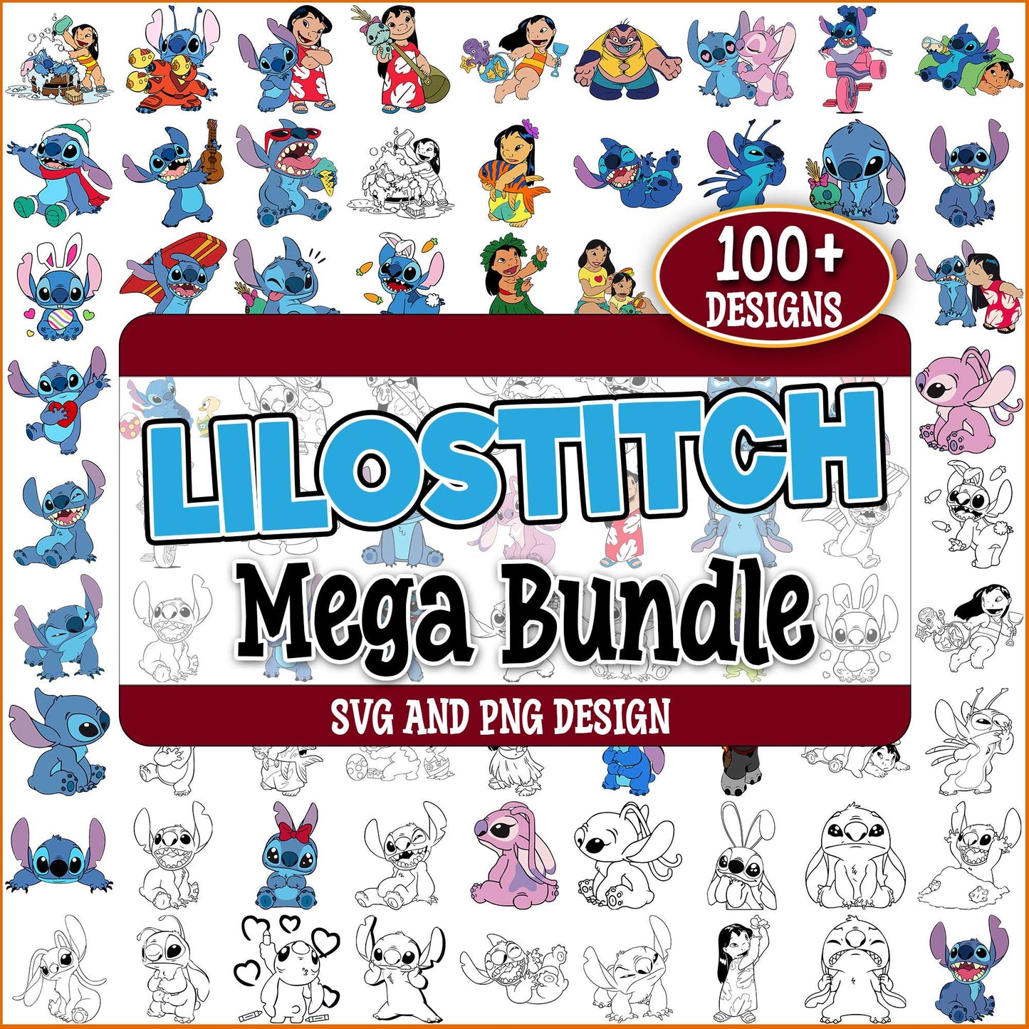 Lilostitch svg bundle