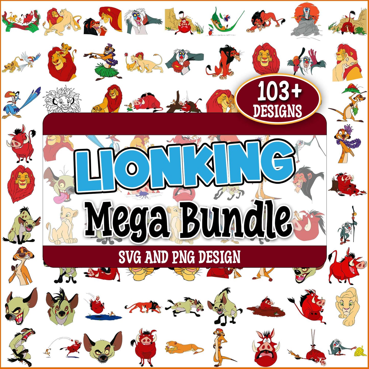 Lion king svg bundle