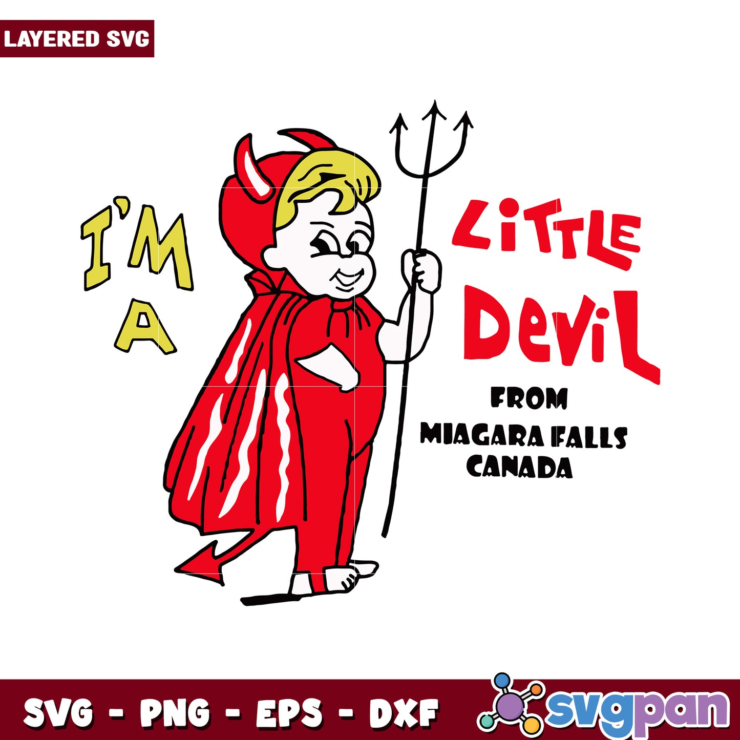 Little Devil SVG Design for Crafts, Fun and Quirky Artwork Ideas