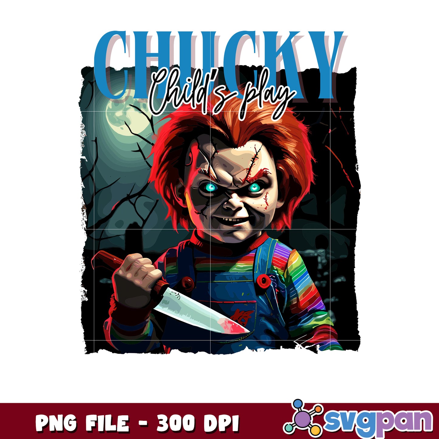 Logo killer doll png, trick or treat png, halloween songs png