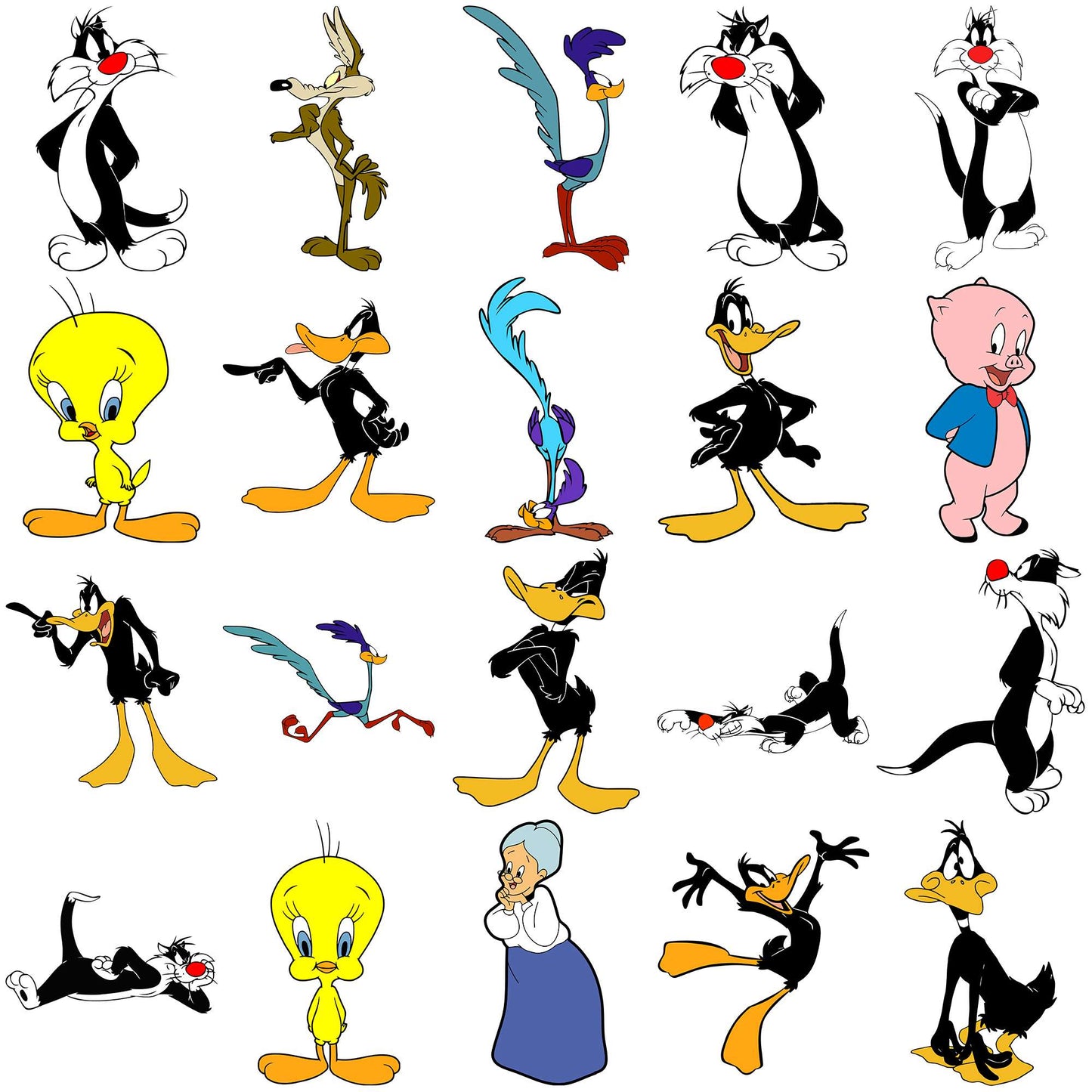 Looney tunes image svg bundle, looney tunes cartoons svg, looney tunes show svg
