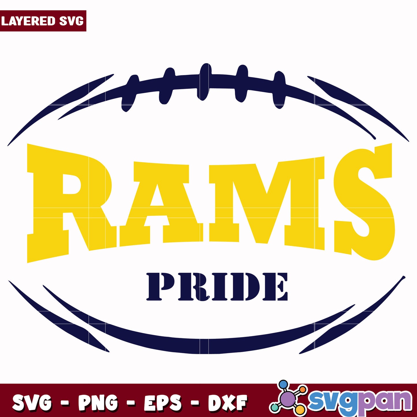 Los angeles rams pride svg, nfl rankings svg, nfl network svg