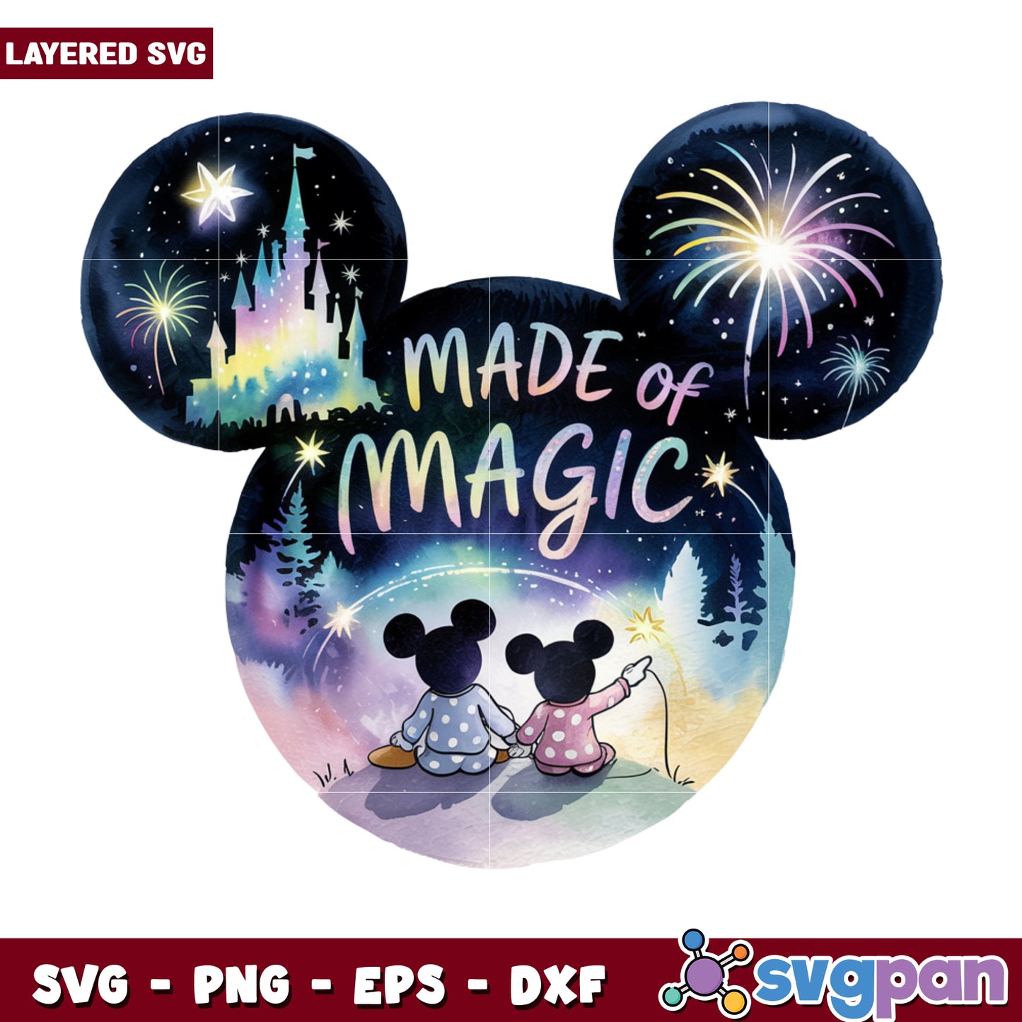 Made of magical png, disney summer vacation png, disney princess png
