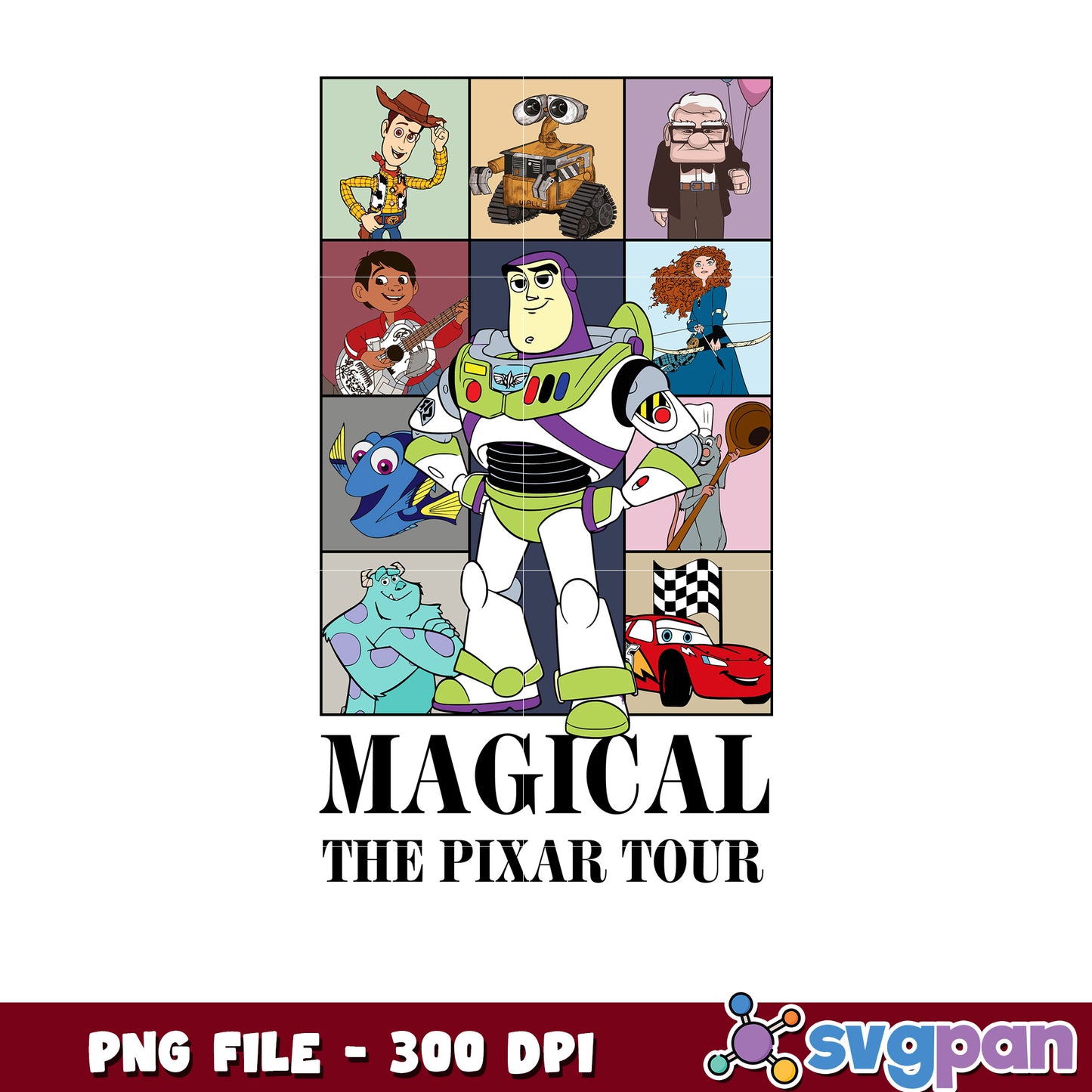 Magical the pixar tour png, disney cartoons png, disney png