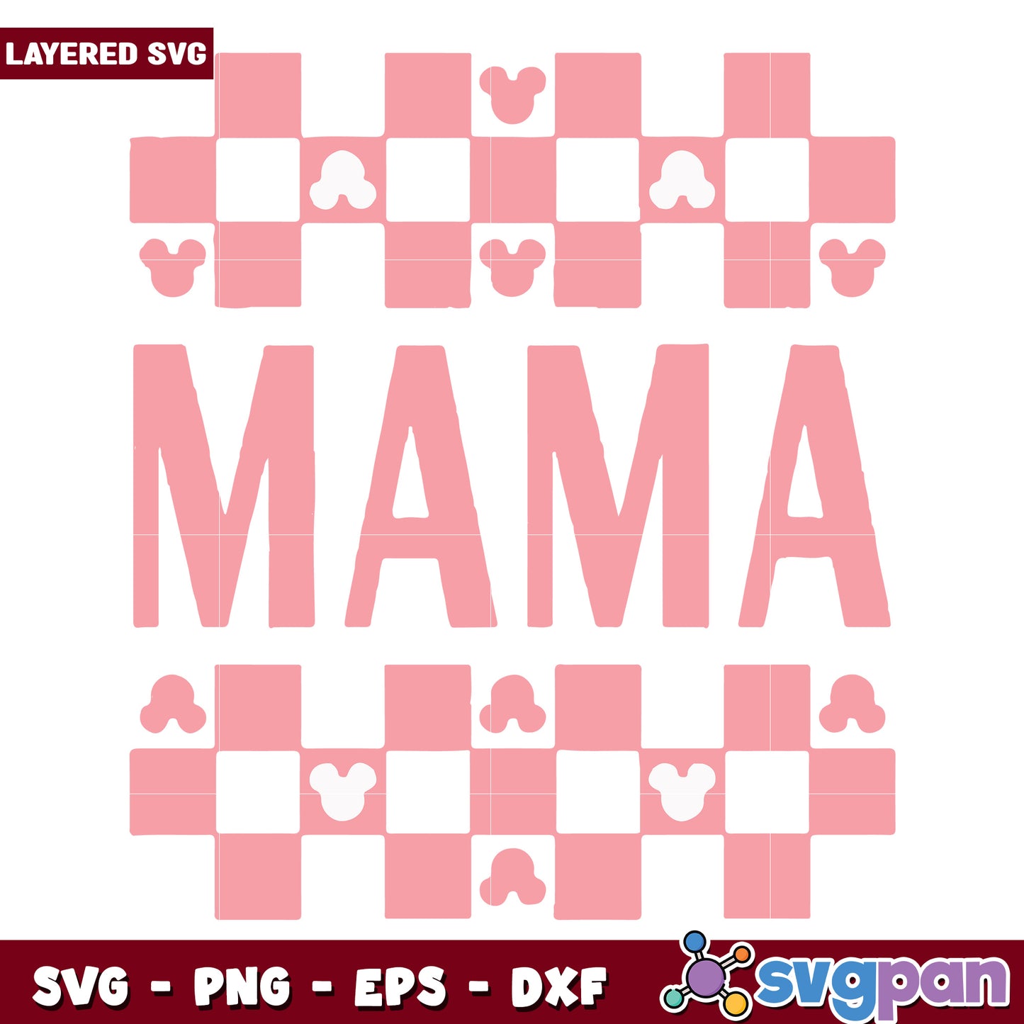 Mama design svg, disneyland parks svg, disney princess svg