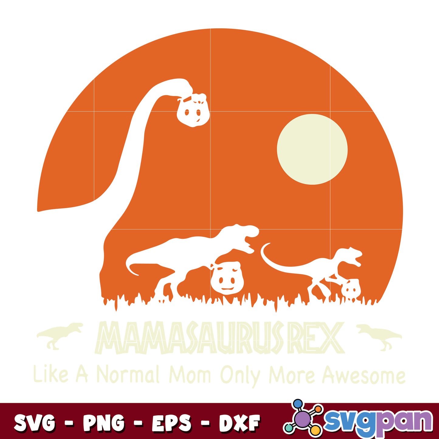 Mamasaurus Rex Halloween svg
