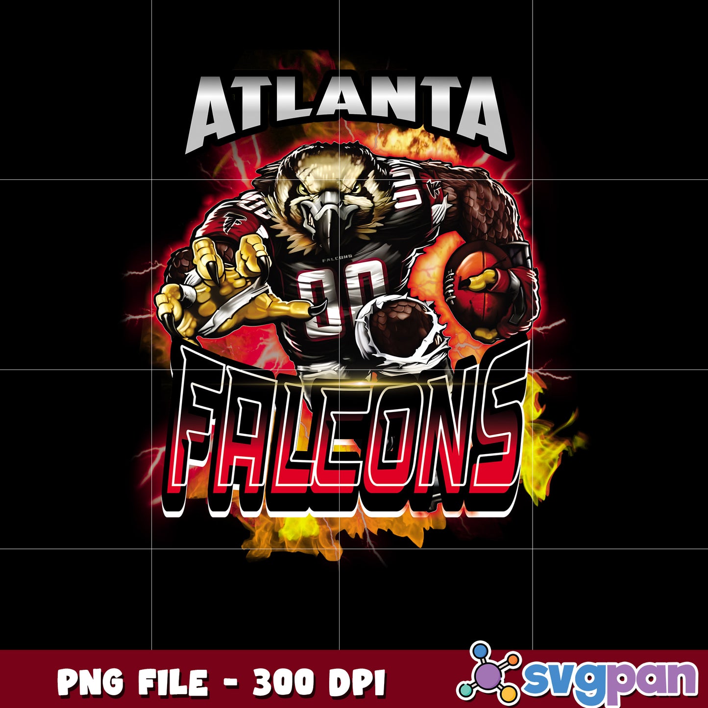 Mascot of atlanta falcons team nfl png, national football league png, nfl png